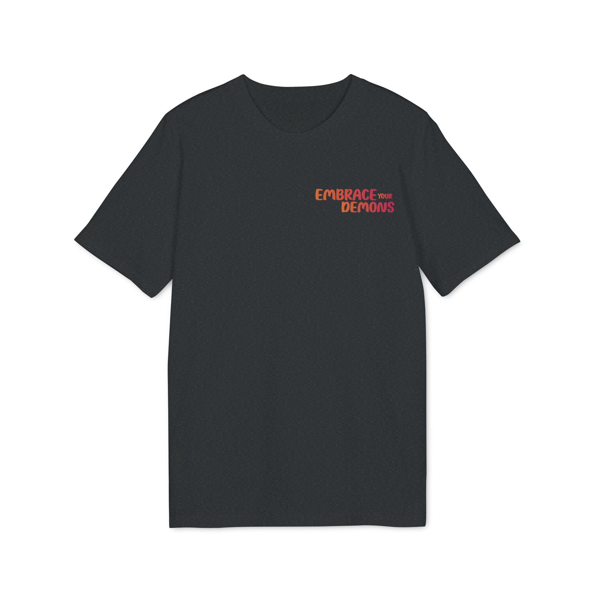 Embrace Your Demons T-Shirt — Gothic Demon Rider Graphic Tee