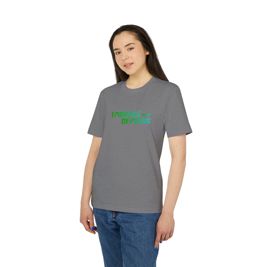 Embrace Your Demons T-Shirt — Cute Forest Mage Graphic Tee
