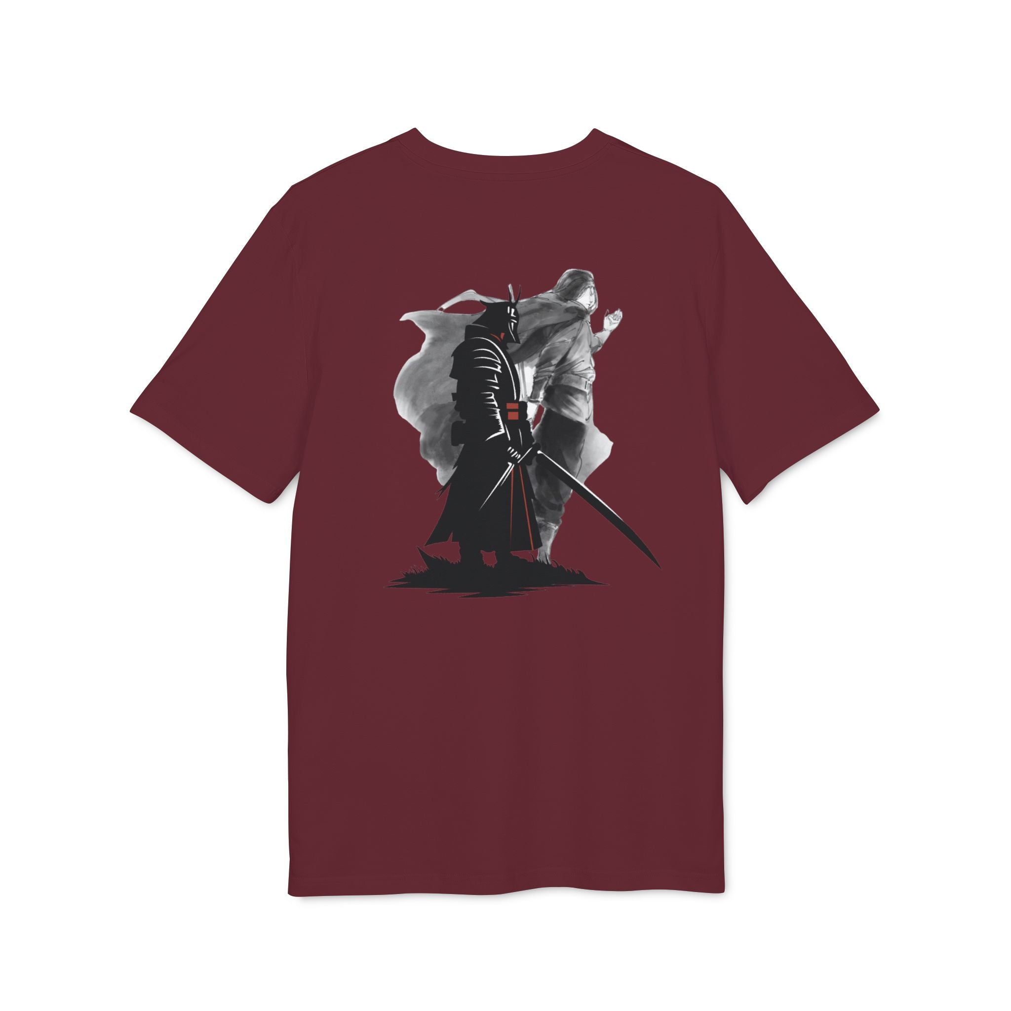 Samurai Shadow Tee — "Embrace the Demons" Graphic T-Shirt