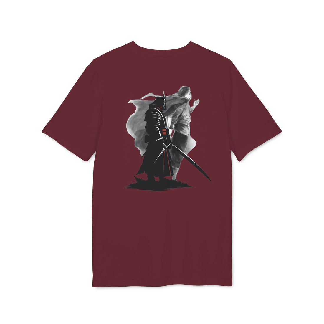 Samurai Shadow Tee — "Embrace the Demons" Graphic T-Shirt