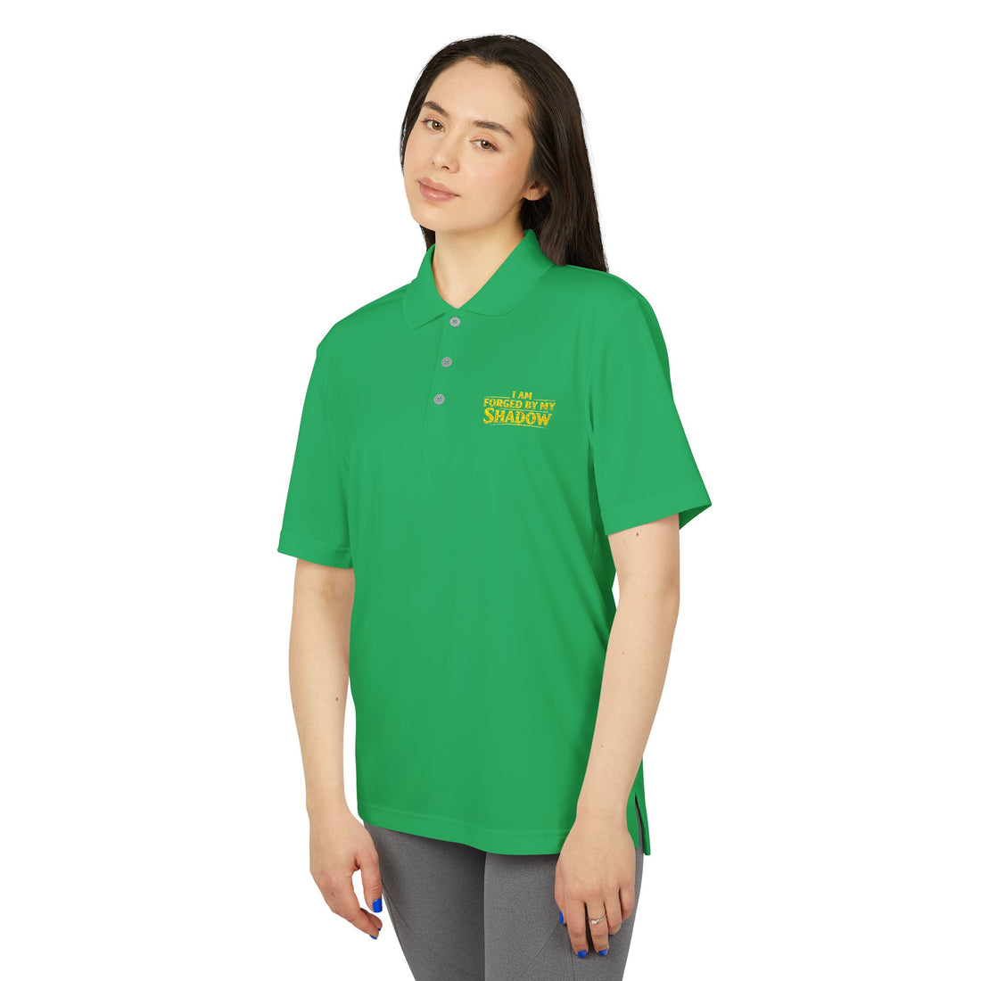 Embrace Your Demons Performance Polo Minimalist Golf Shirt