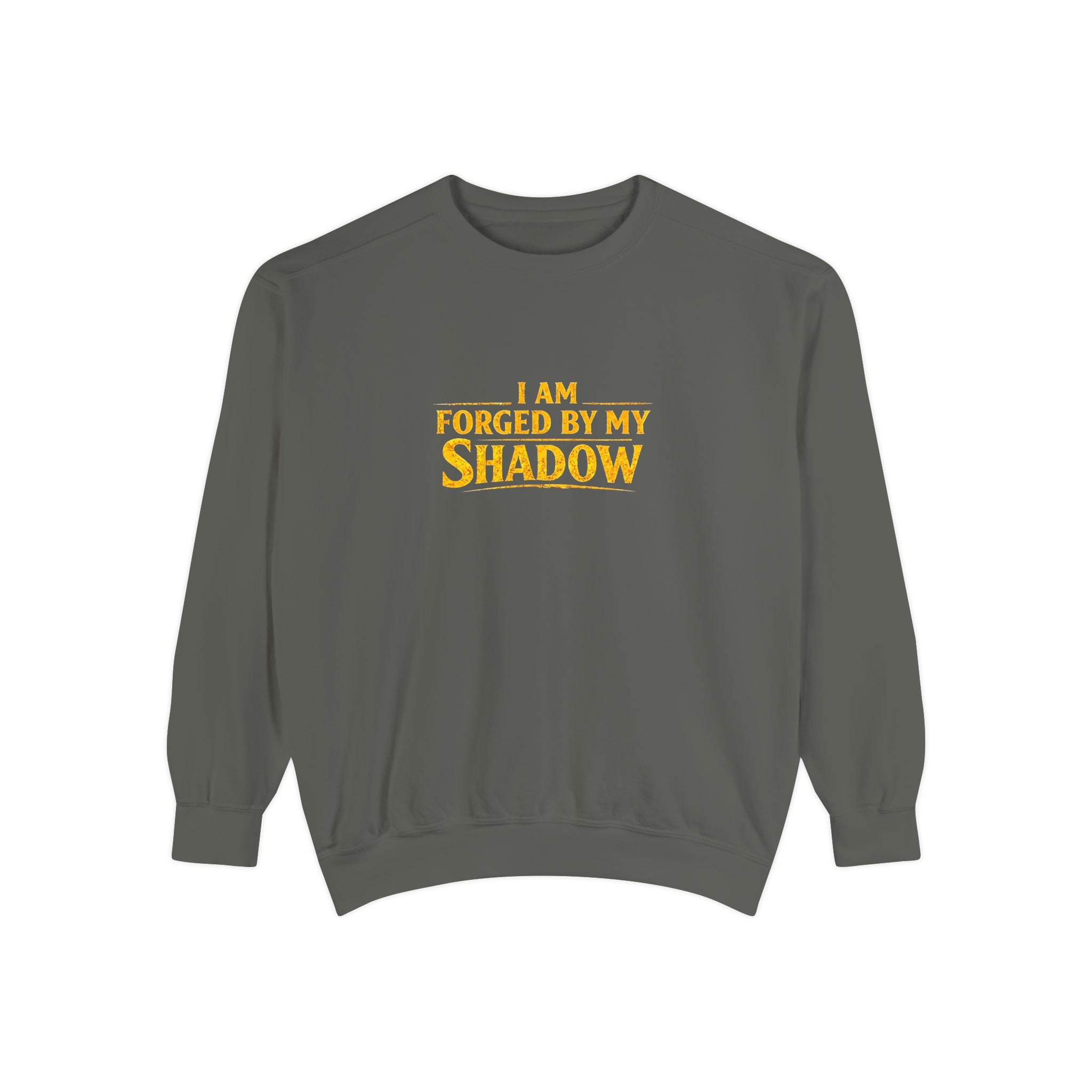 Forged by My Shadow Sweatshirt — Viking Warrior Graphic Crewneck