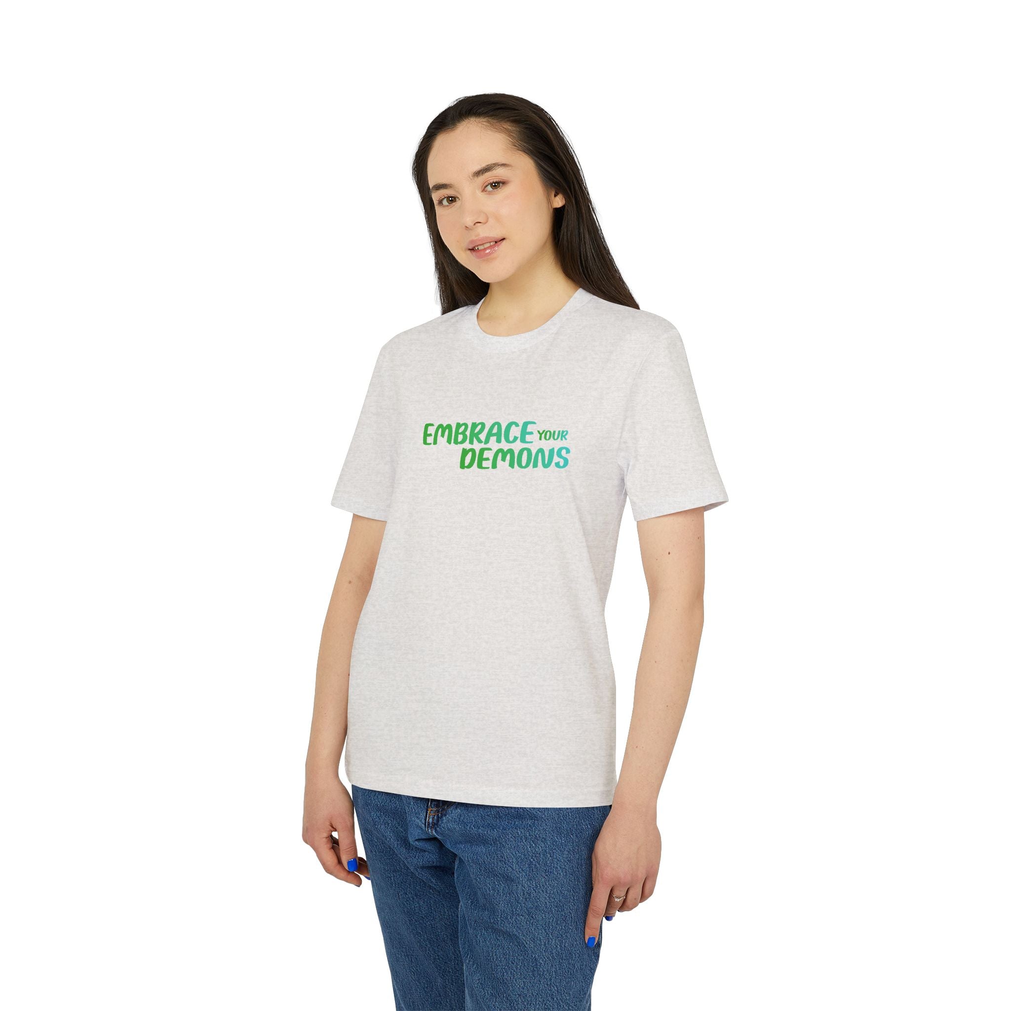 Embrace Your Demons T-Shirt — Cute Forest Mage Graphic Tee