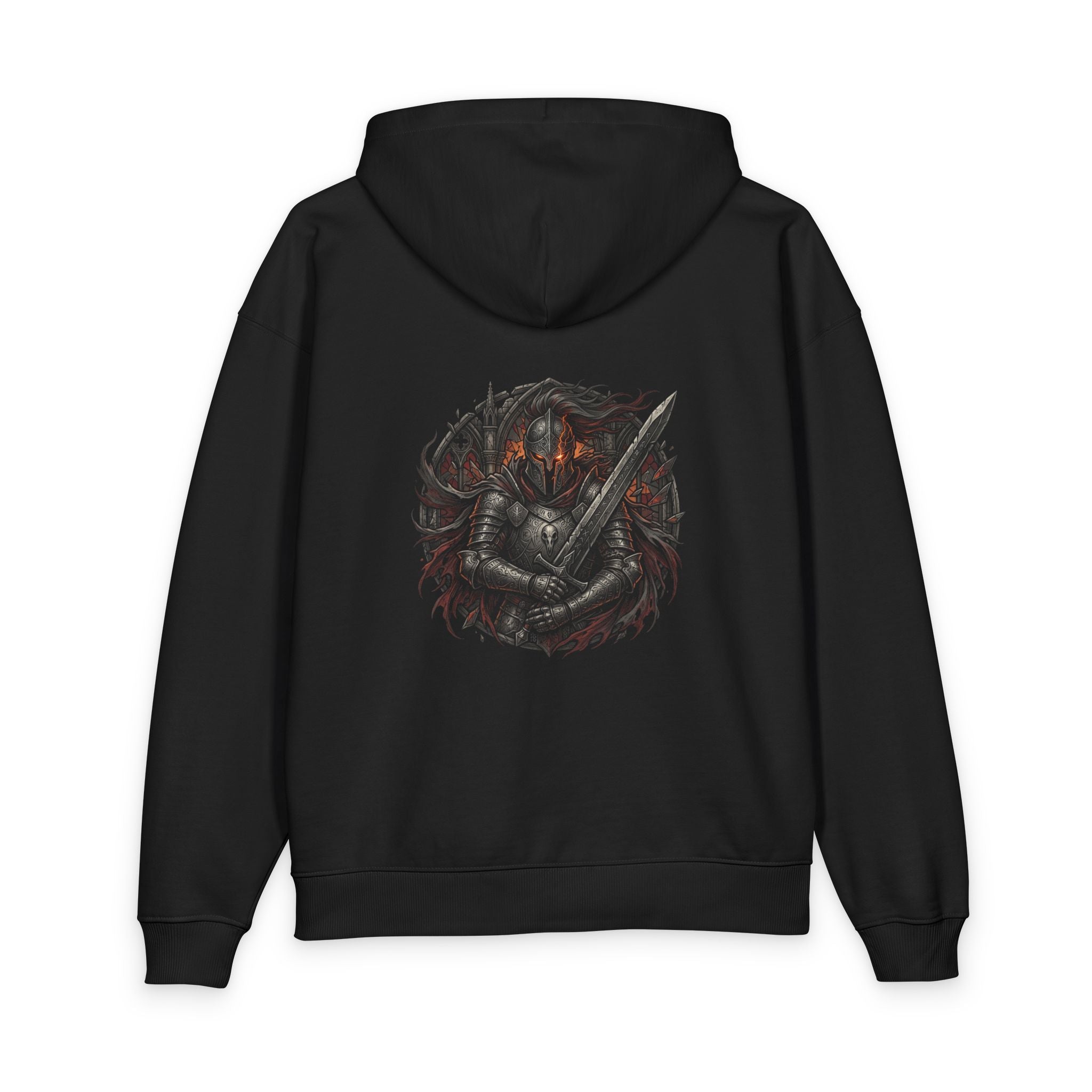 Embrace Your Demons Hoodie — Graphic Organic Relaxed Pullover