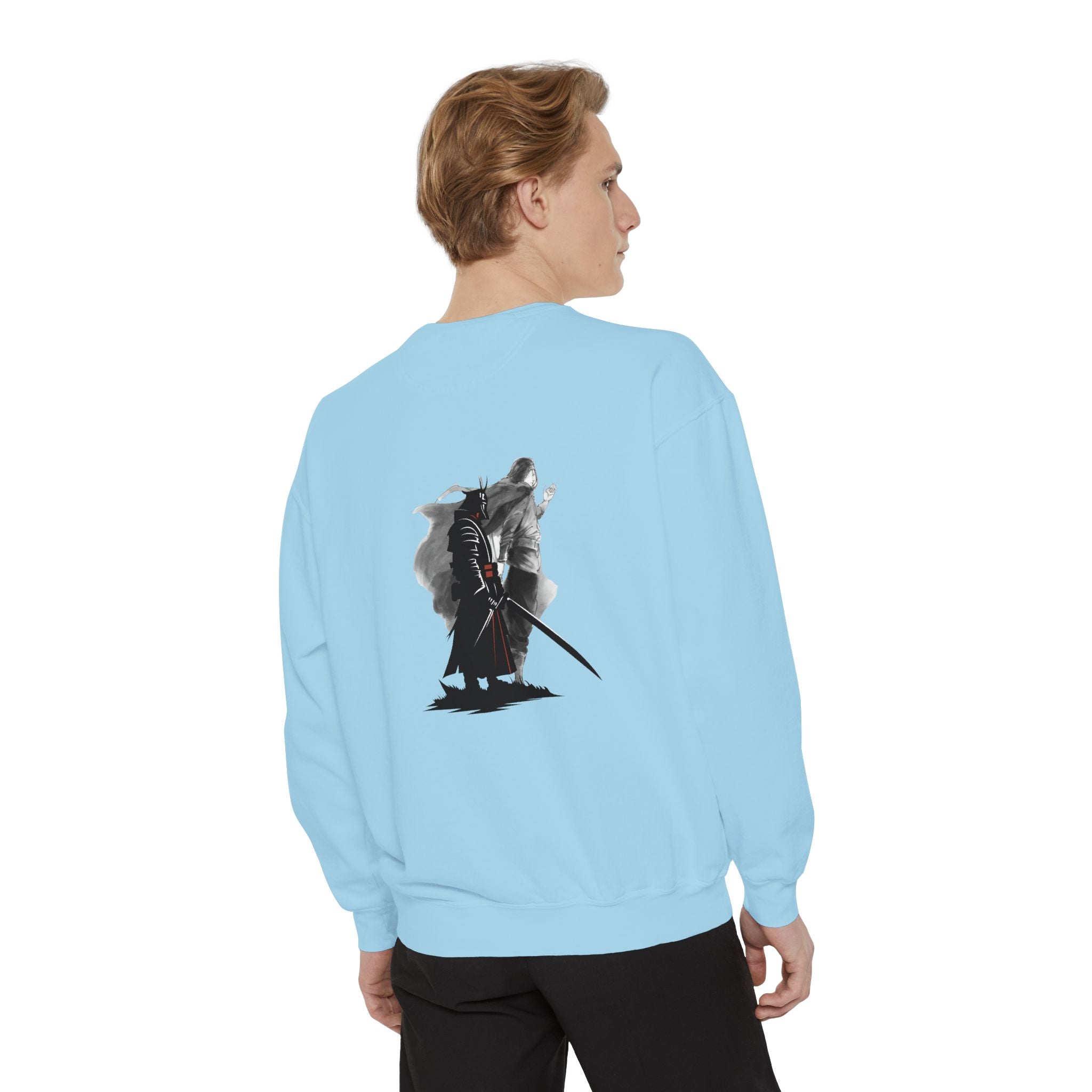 Embrace Your Demons Sweatshirt — Samurai Warrior Graphic Crewneck