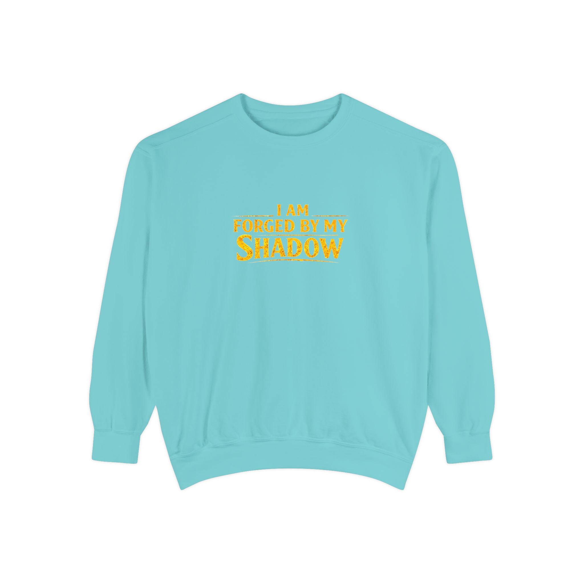 Forged by My Shadow Sweatshirt — Viking Warrior Graphic Crewneck