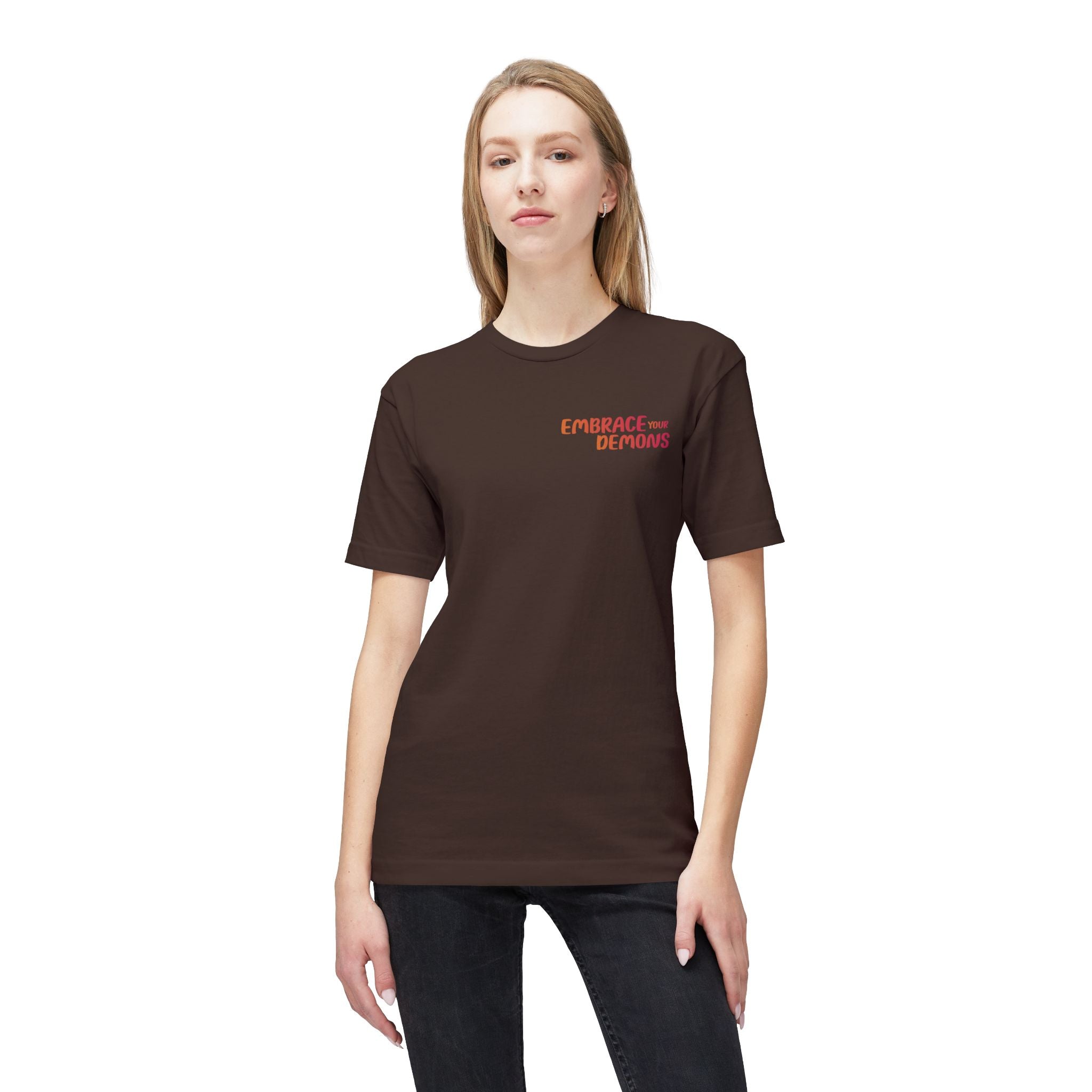 Embrace Your Demons  T-shirt Unisex Midweight