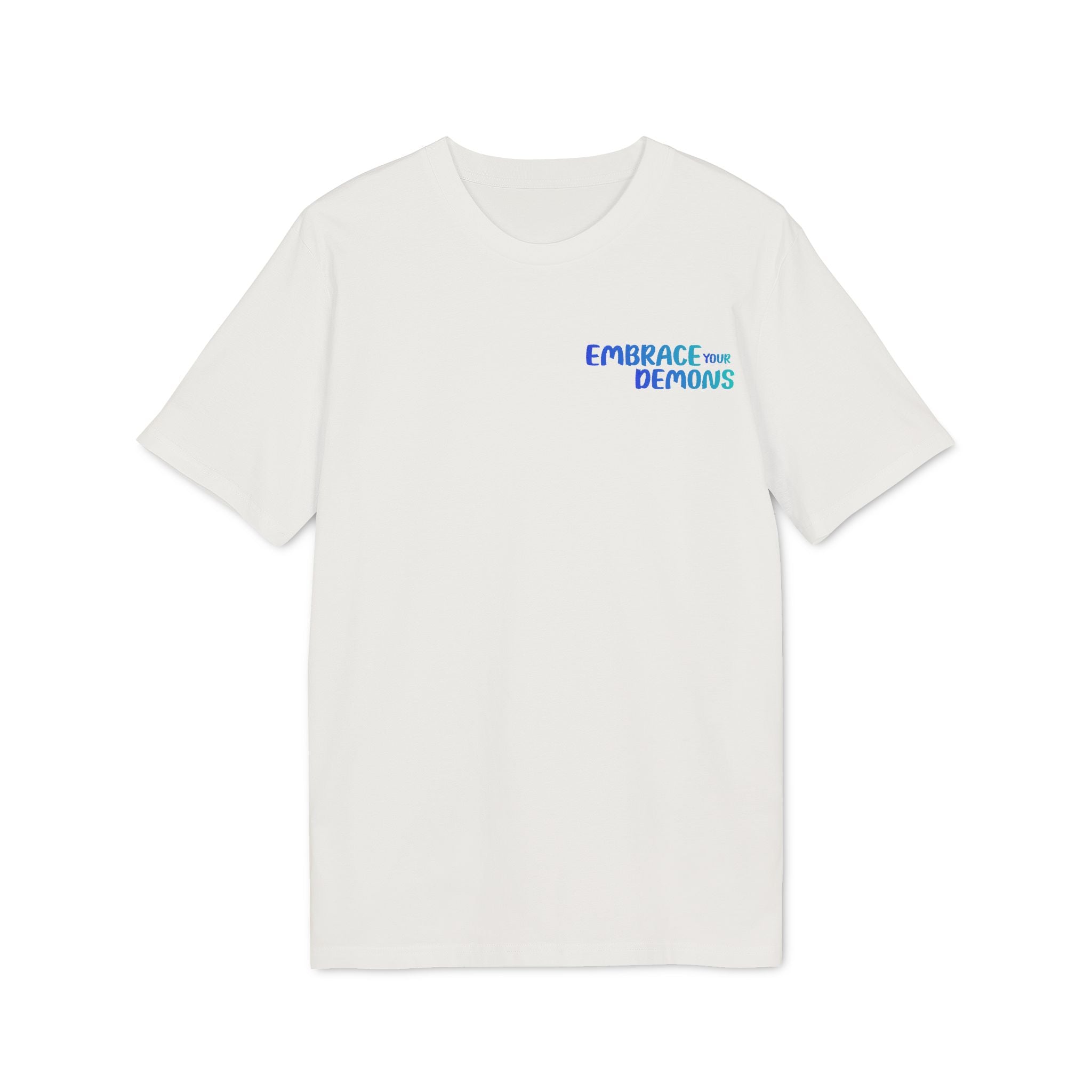 Samurai Shadow Tee — "Embrace the Demons" Graphic T-Shirt