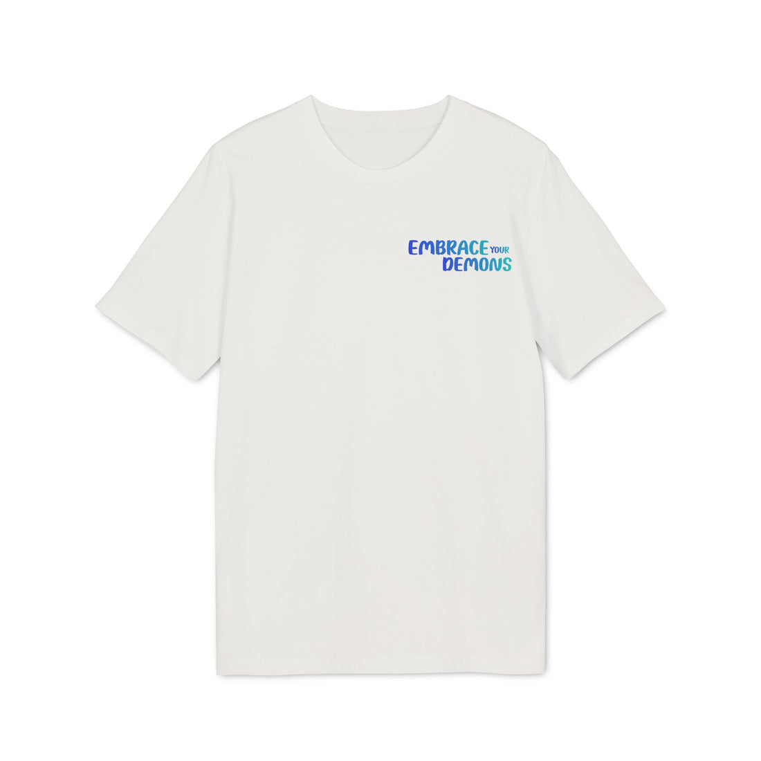 Samurai Shadow Tee — "Embrace the Demons" Graphic T-Shirt