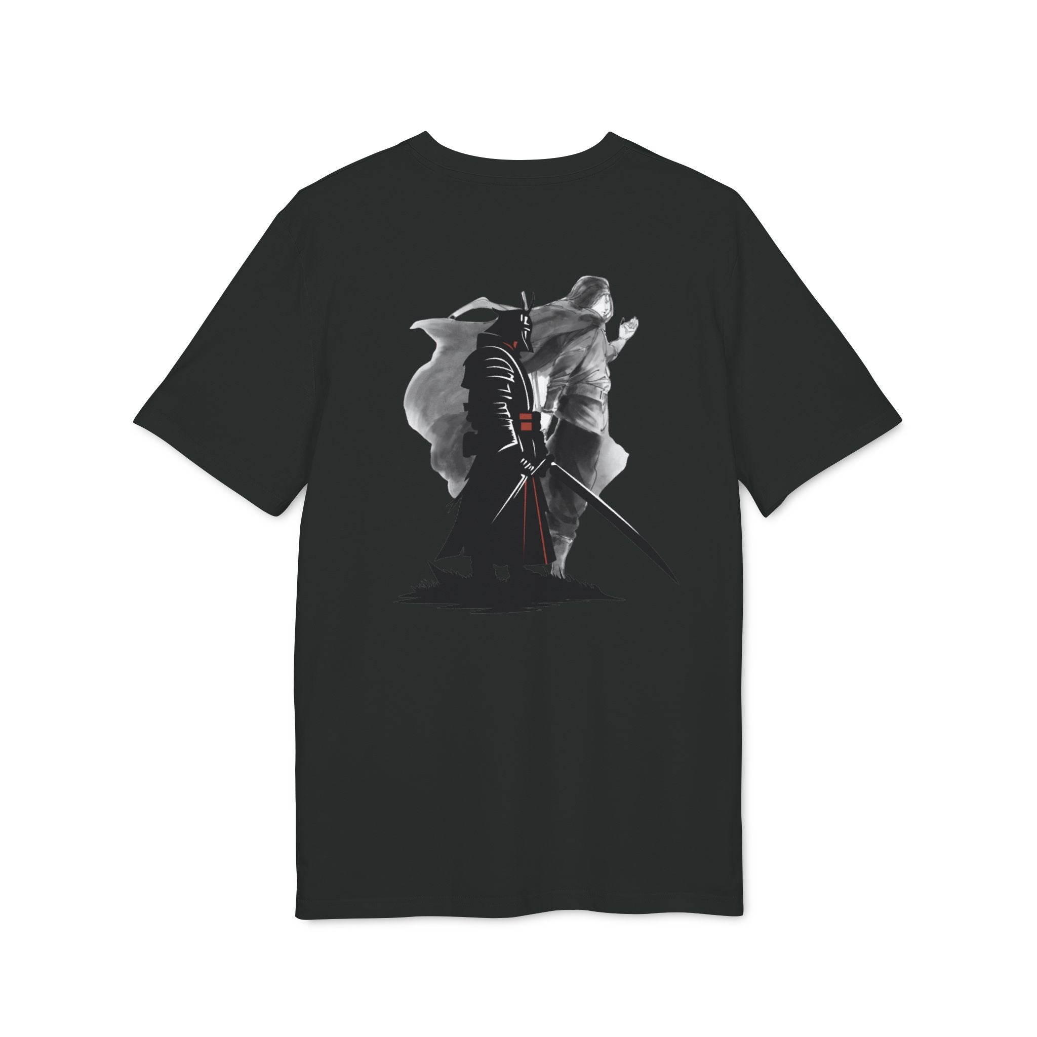 Samurai Shadow Tee — "Embrace the Demons" Graphic T-Shirt