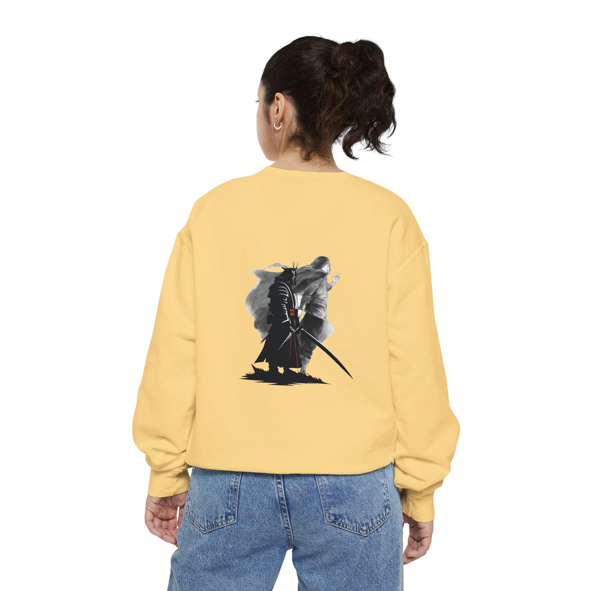 Embrace Your Demons Sweatshirt — Samurai Warrior Graphic Crewneck