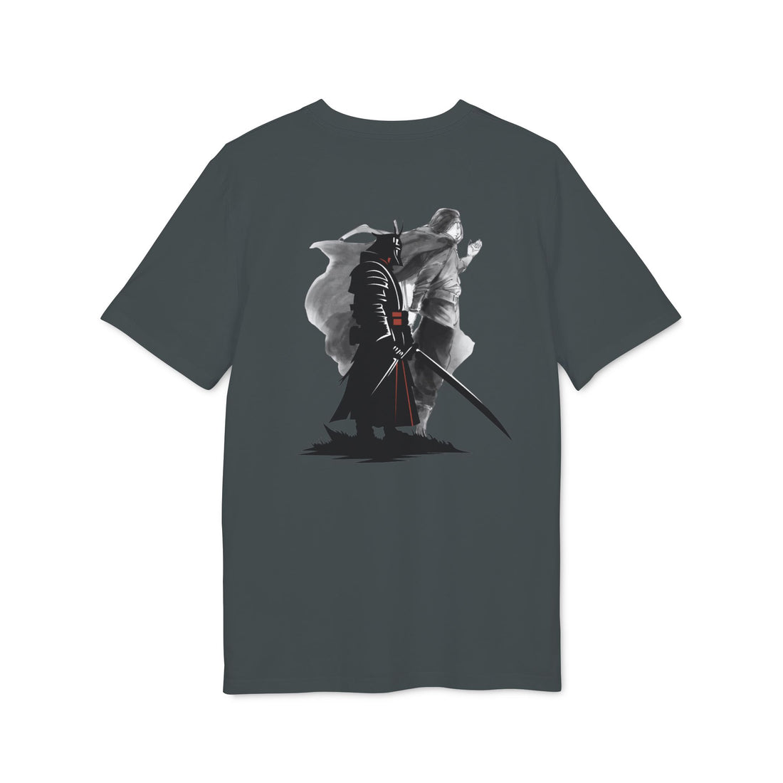 Samurai Shadow Tee — "Embrace the Demons" Graphic T-Shirt