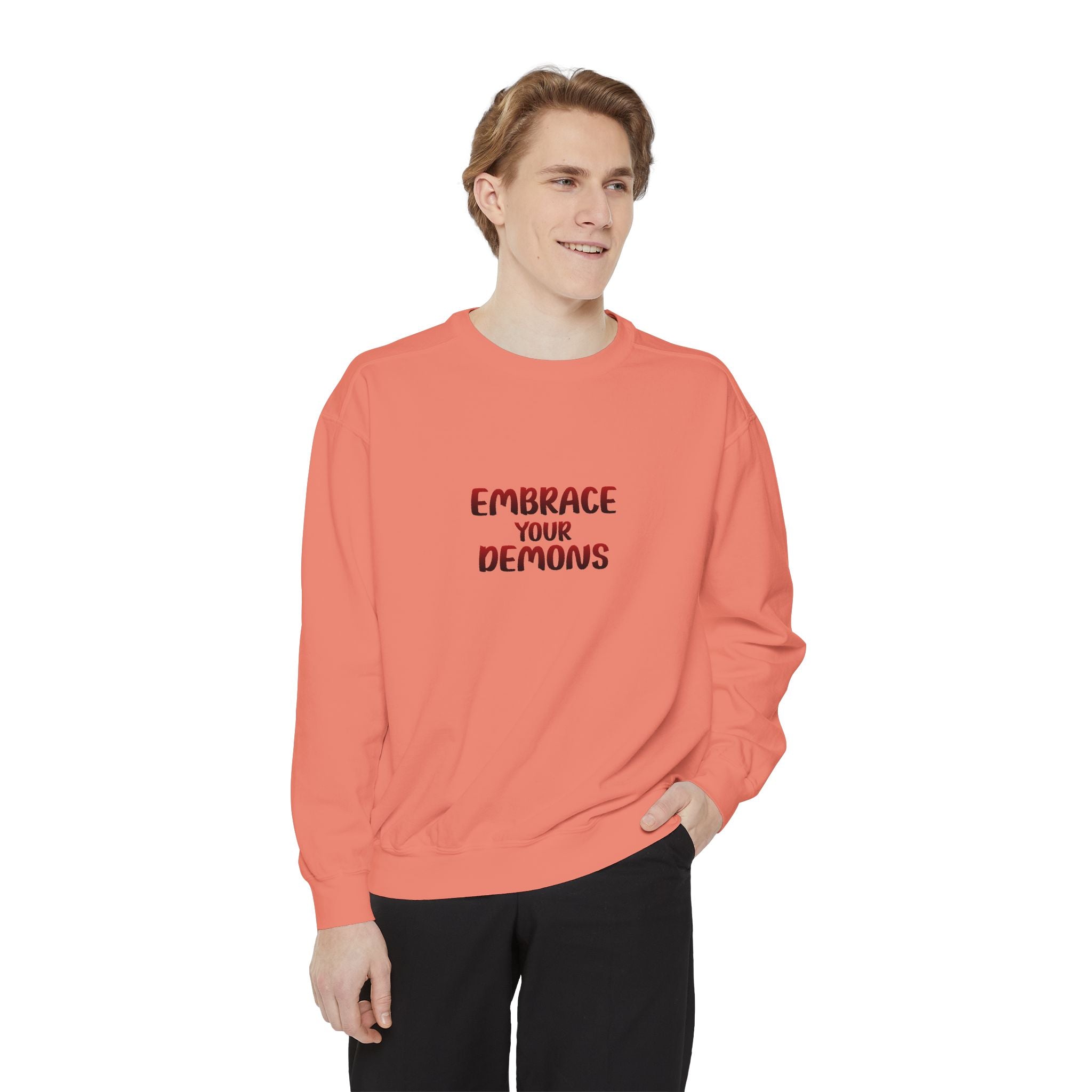 Embrace Your Demons Sweatshirt — Beautifully Dangerous Graphic Crewneck