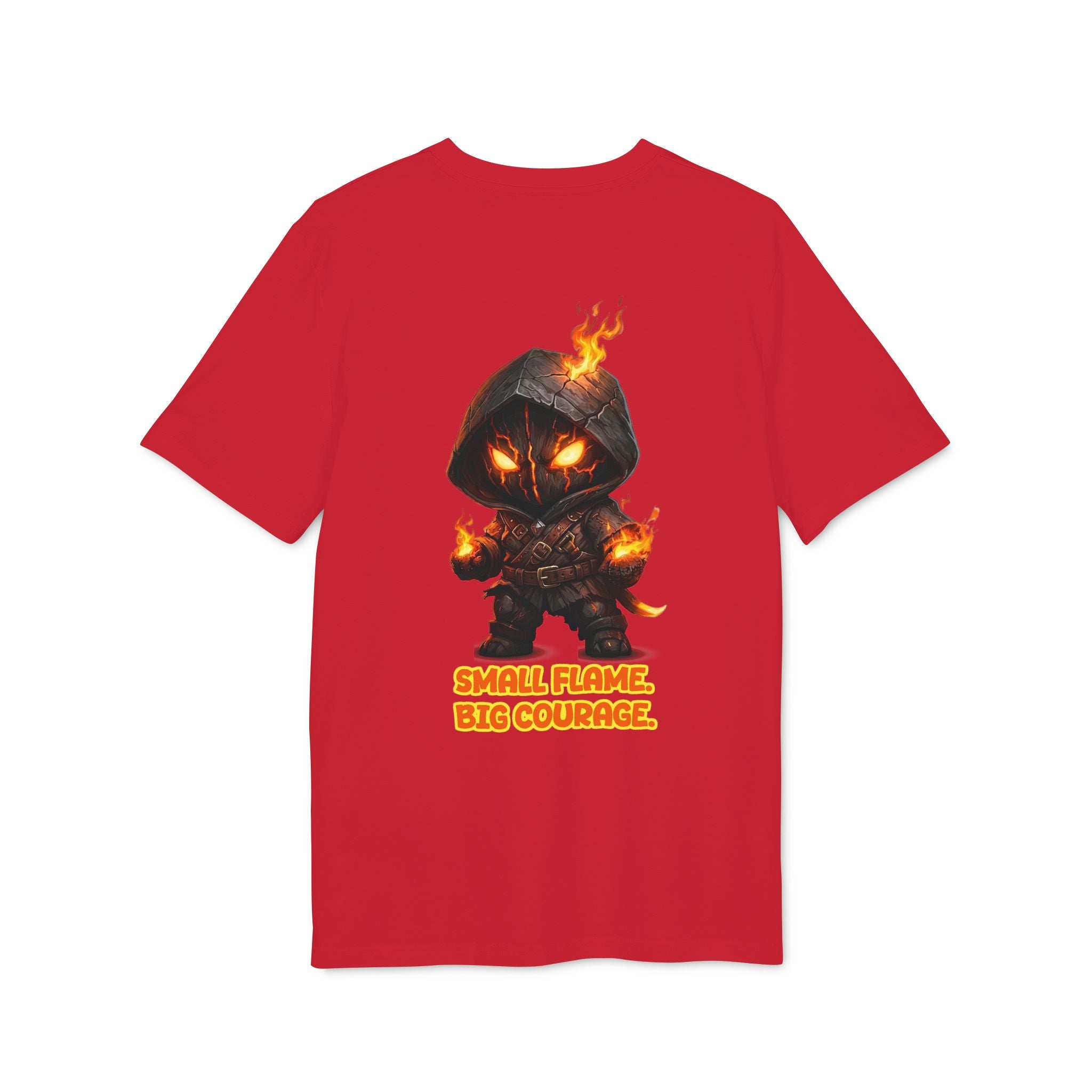 Embrace Your Demons T-Shirt — Small Flame Big Courage Graphic Tee