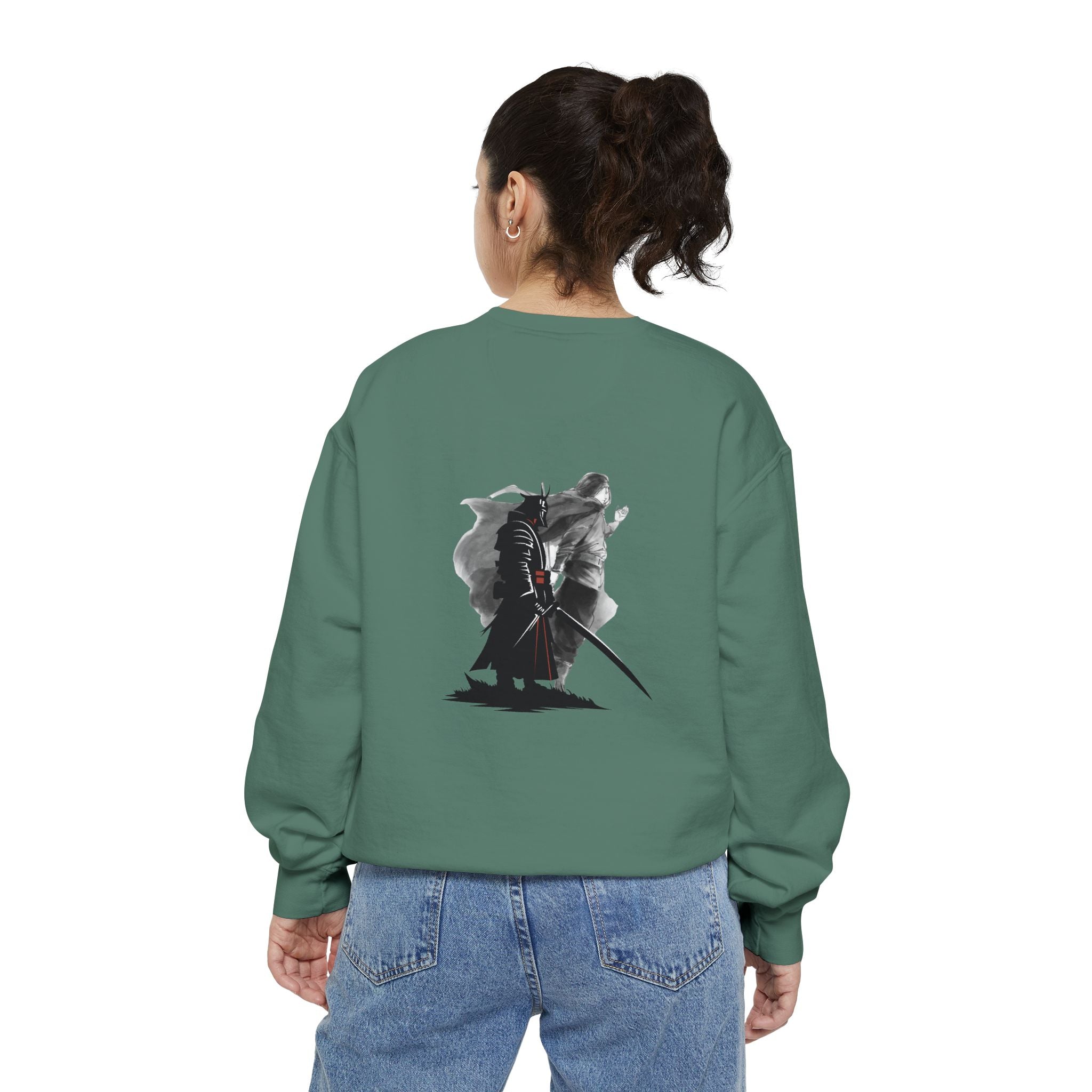 Embrace Your Demons Sweatshirt — Samurai Warrior Graphic Crewneck