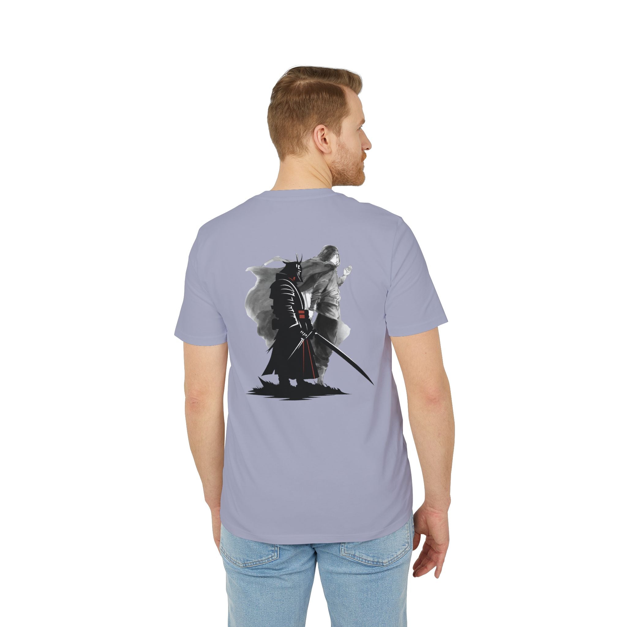 Samurai Shadow Tee — "Embrace the Demons" Graphic T-Shirt