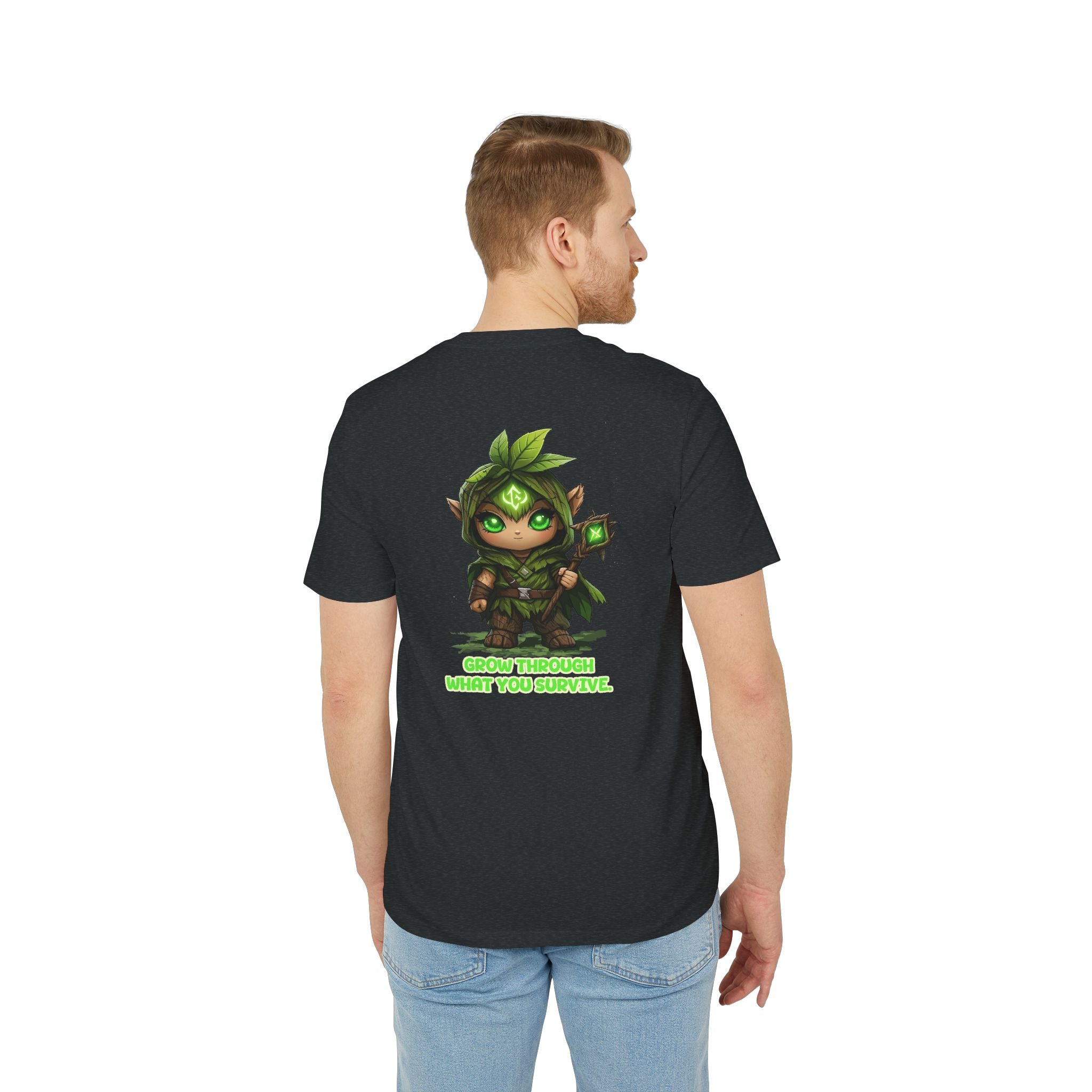 Embrace Your Demons T-Shirt — Cute Forest Mage Graphic Tee