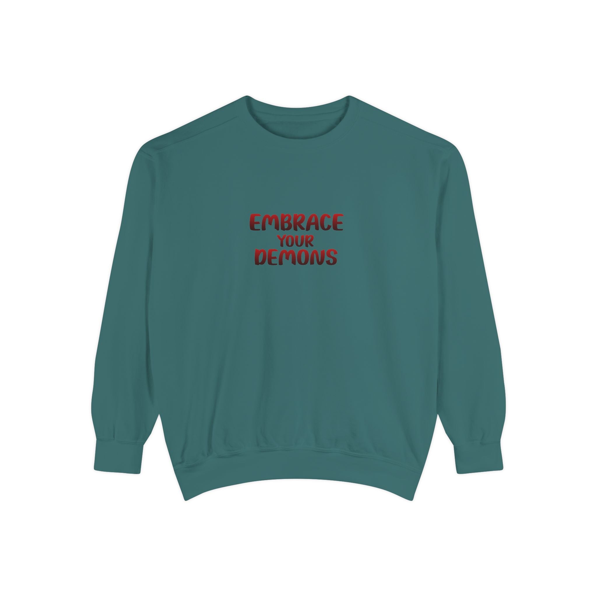 Beautifully Dengerous Unisex Garment-Dyed Sweatshirt
