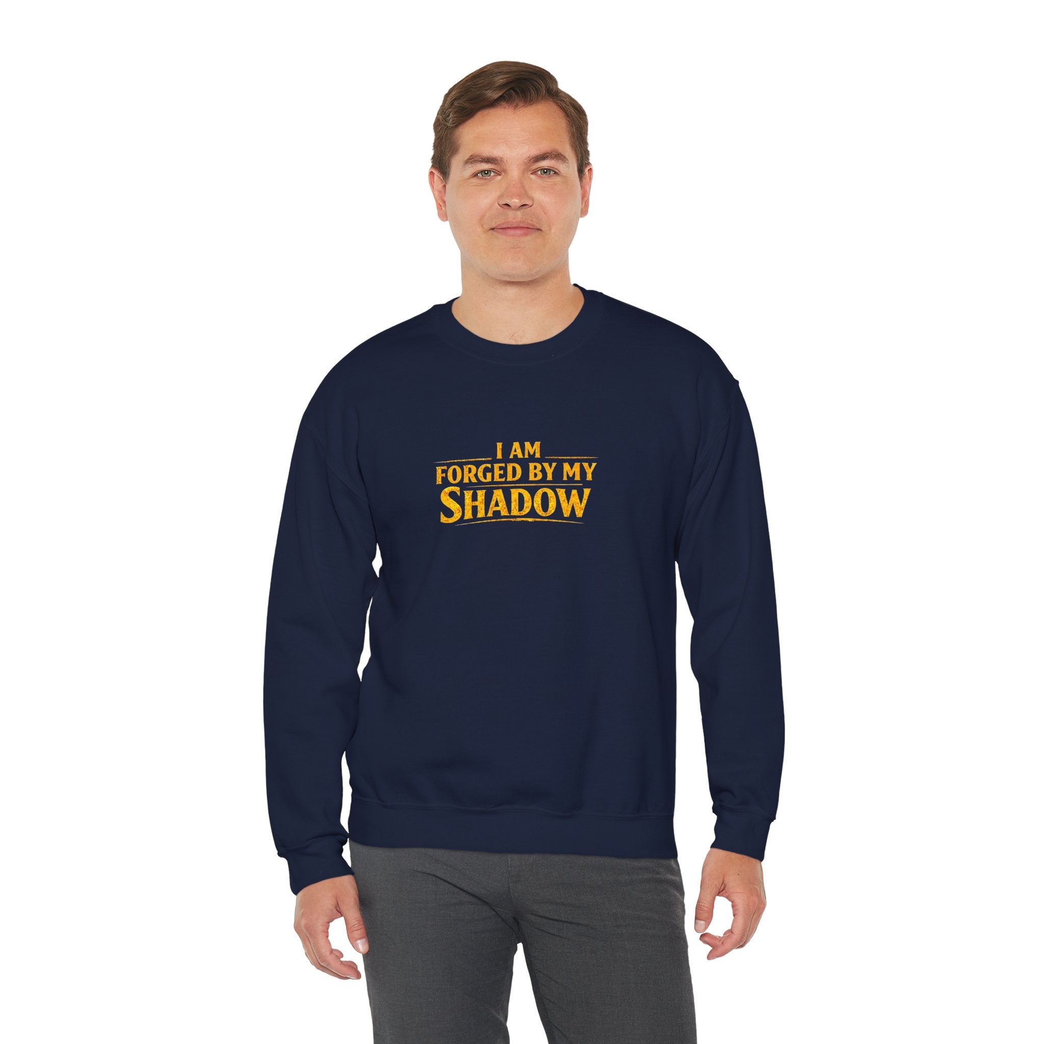 Embrace Your Demons Crewneck Sweatshirt Fantasy Warrior Graphic