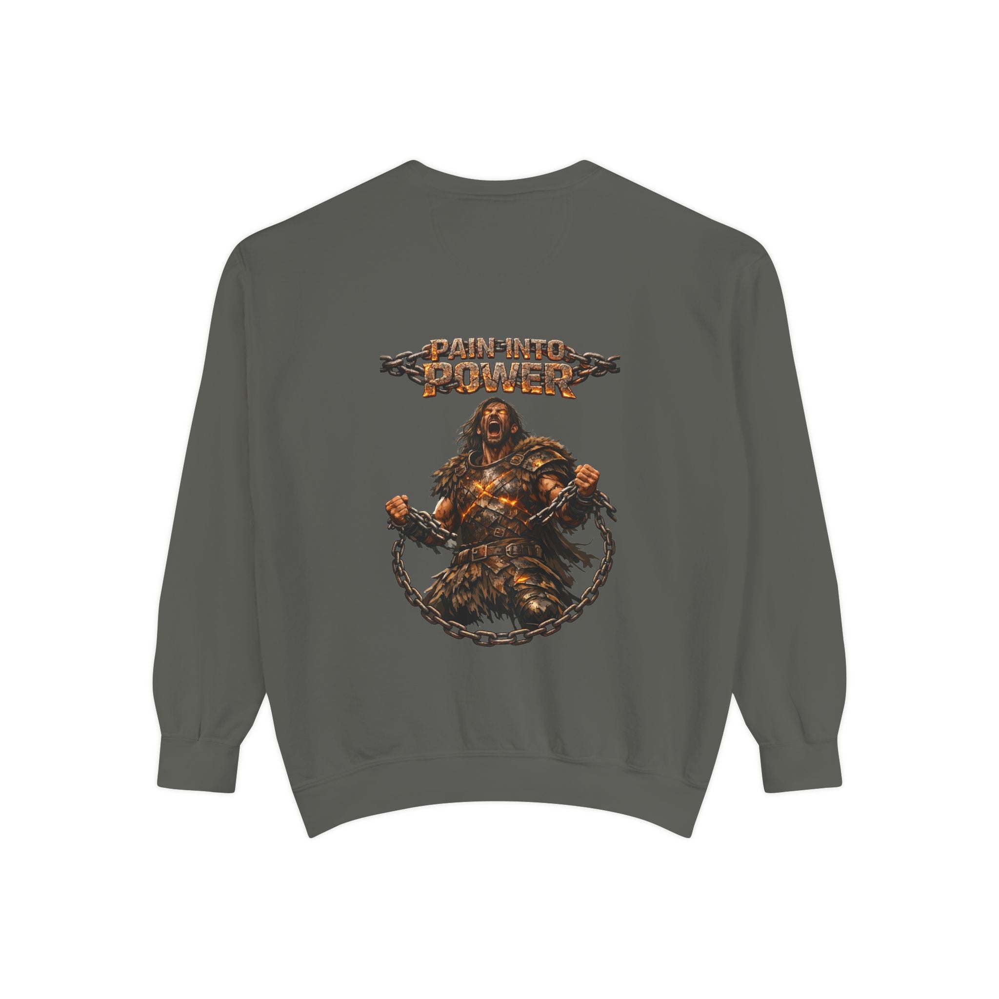 Embrace Your Demons Sweatshirt — Viking Warrior Graphic Crewneck