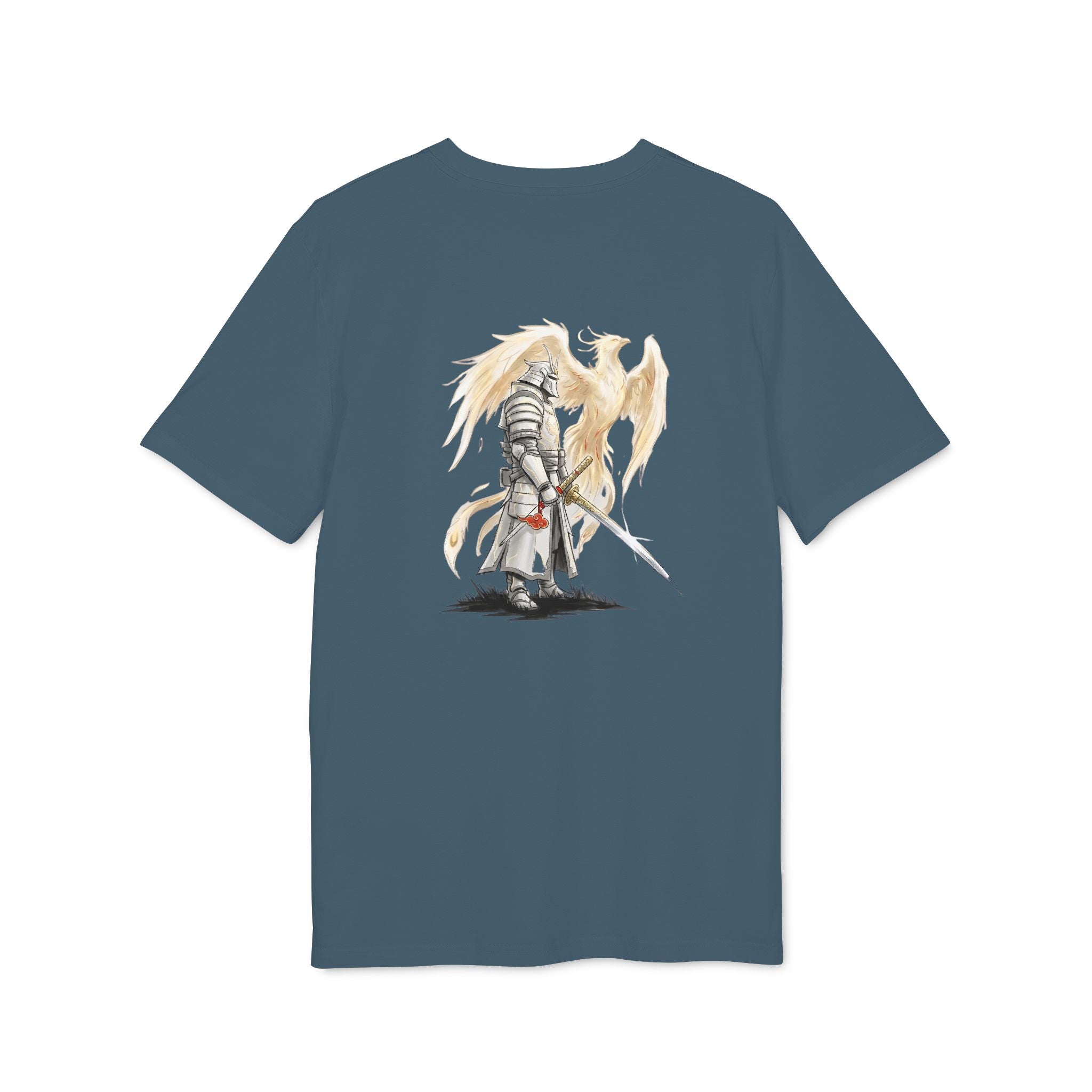 T-Shirt — “I Am Forged By My Shadow” Knight Angel Graphic Tee
