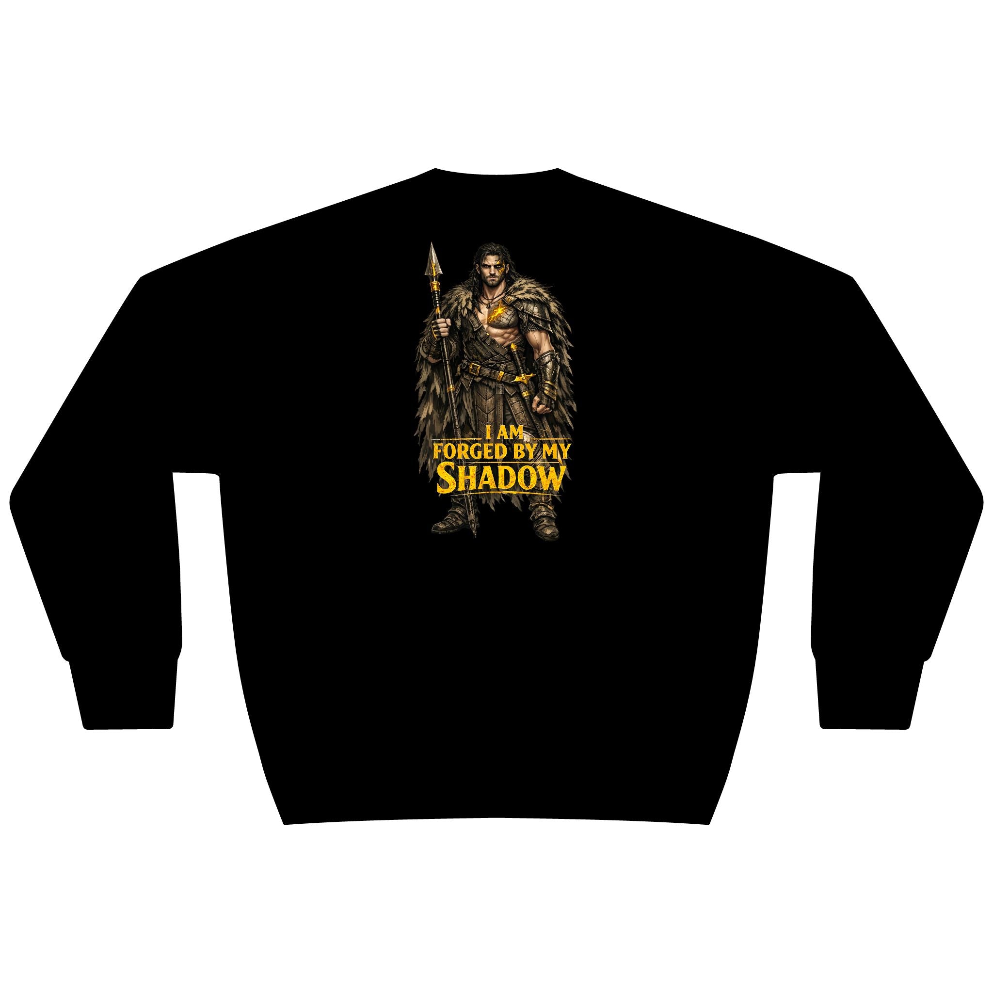 Embrace Your Demons Sweatshirt — I Am Forged By My Shadow Graphic