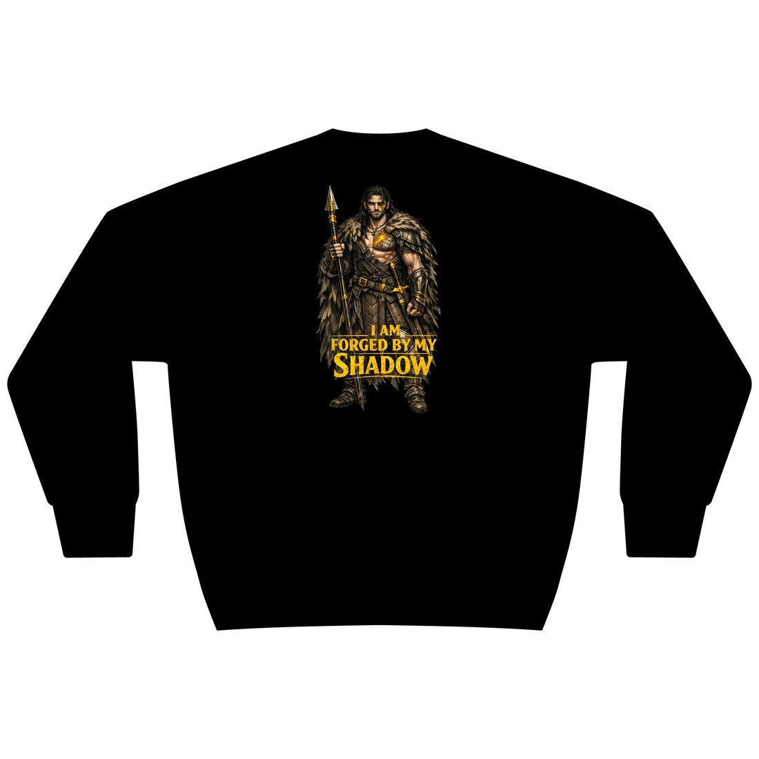 Embrace Your Demons Sweatshirt — I Am Forged By My Shadow Graphic