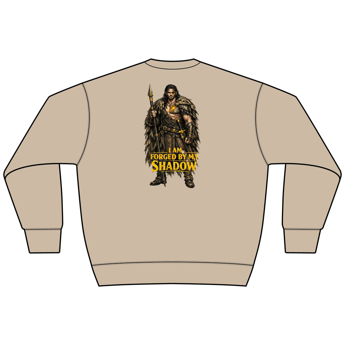 Embrace Your Demons Sweatshirt — I Am Forged By My Shadow Graphic