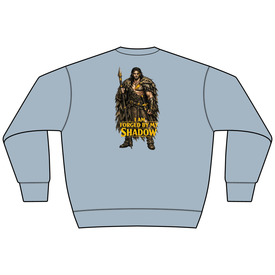 Embrace Your Demons Sweatshirt — I Am Forged By My Shadow Graphic