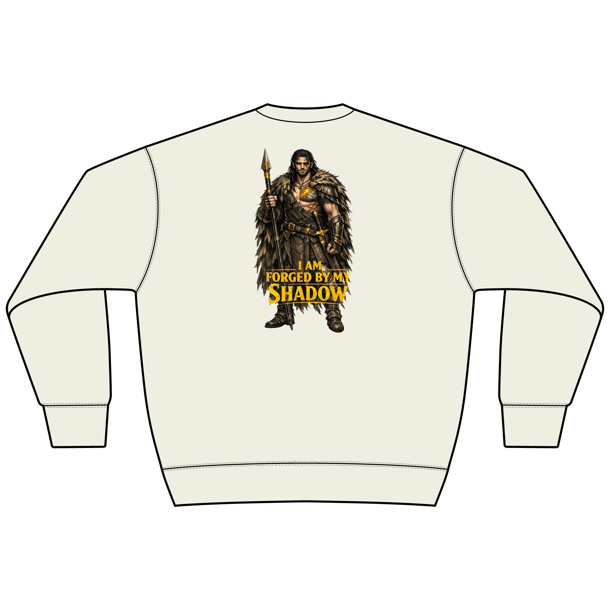 Embrace Your Demons Sweatshirt — I Am Forged By My Shadow Graphic
