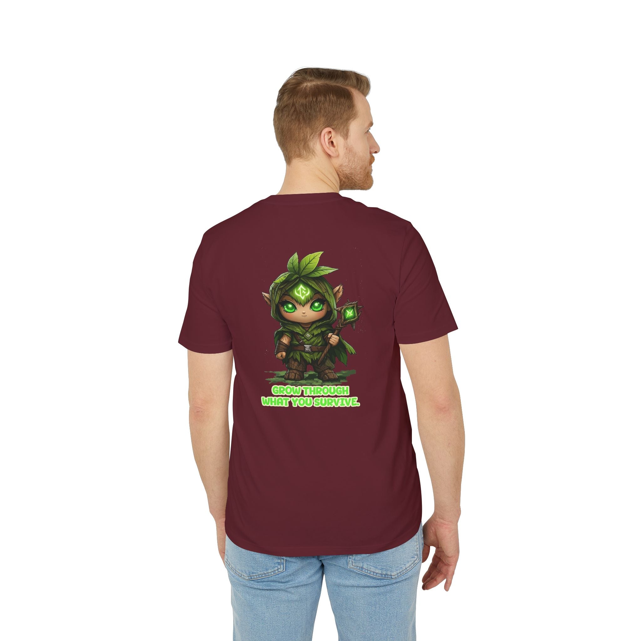 Embrace Your Demons T-Shirt — Cute Forest Mage Graphic Tee