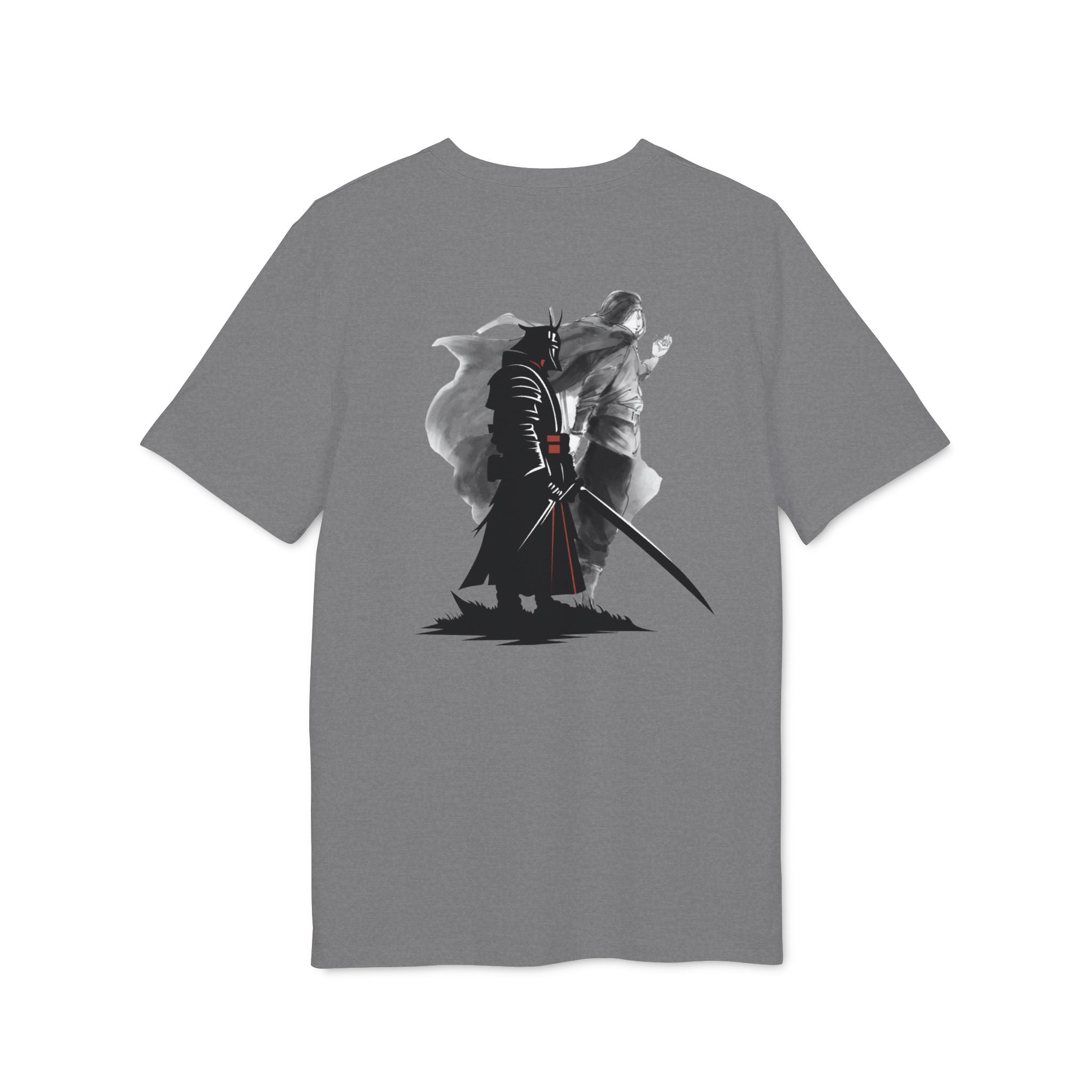 Samurai Shadow Tee — "Embrace the Demons" Graphic T-Shirt