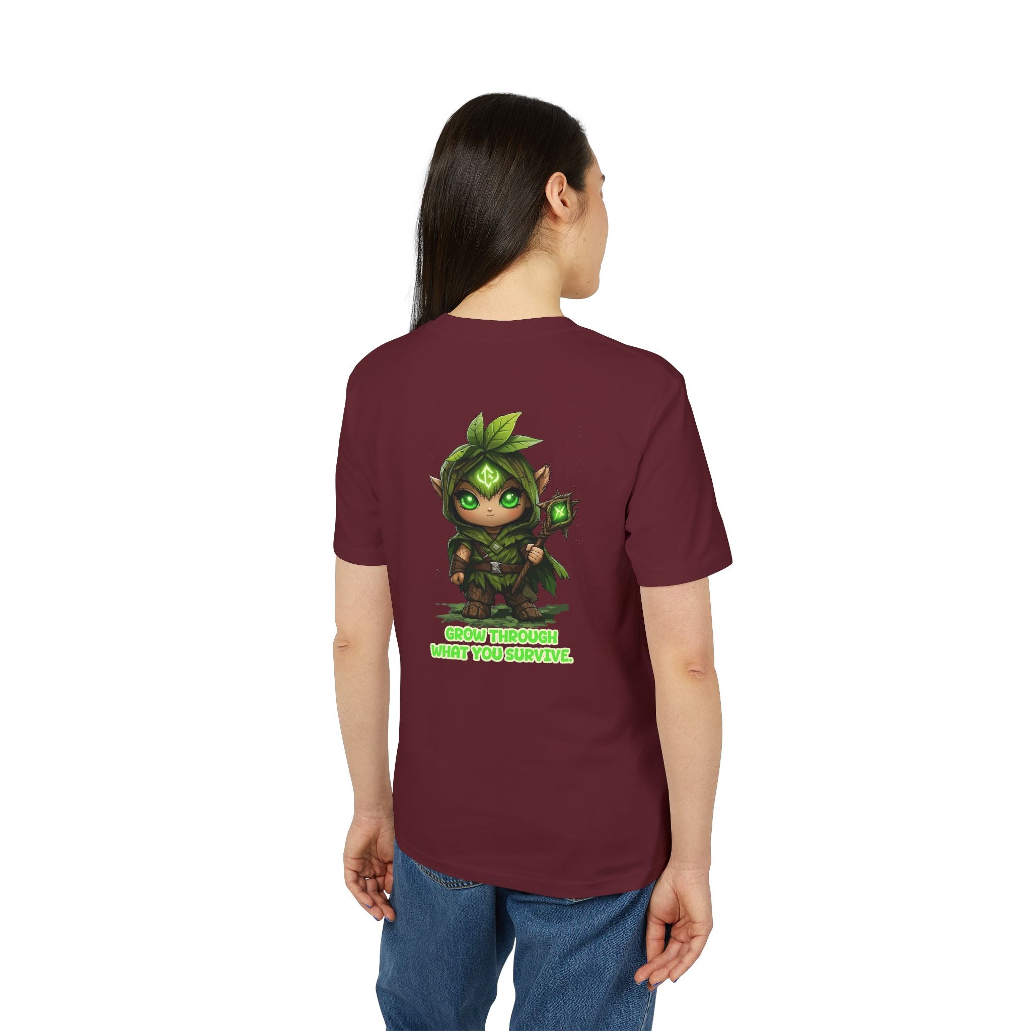 Embrace Your Demons T-Shirt — Cute Forest Mage Graphic Tee