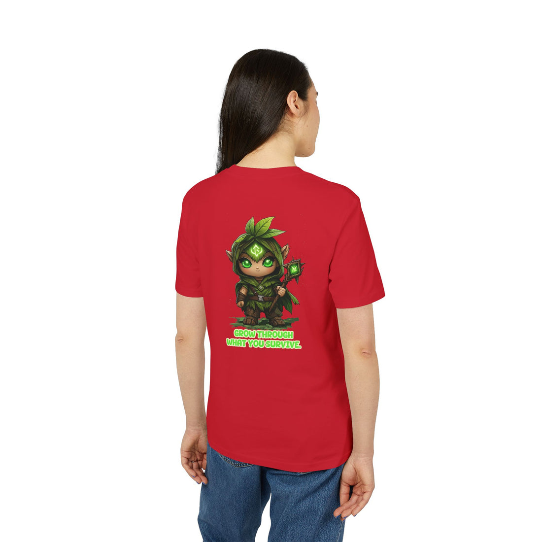 Embrace Your Demons T-Shirt — Cute Forest Mage Graphic Tee