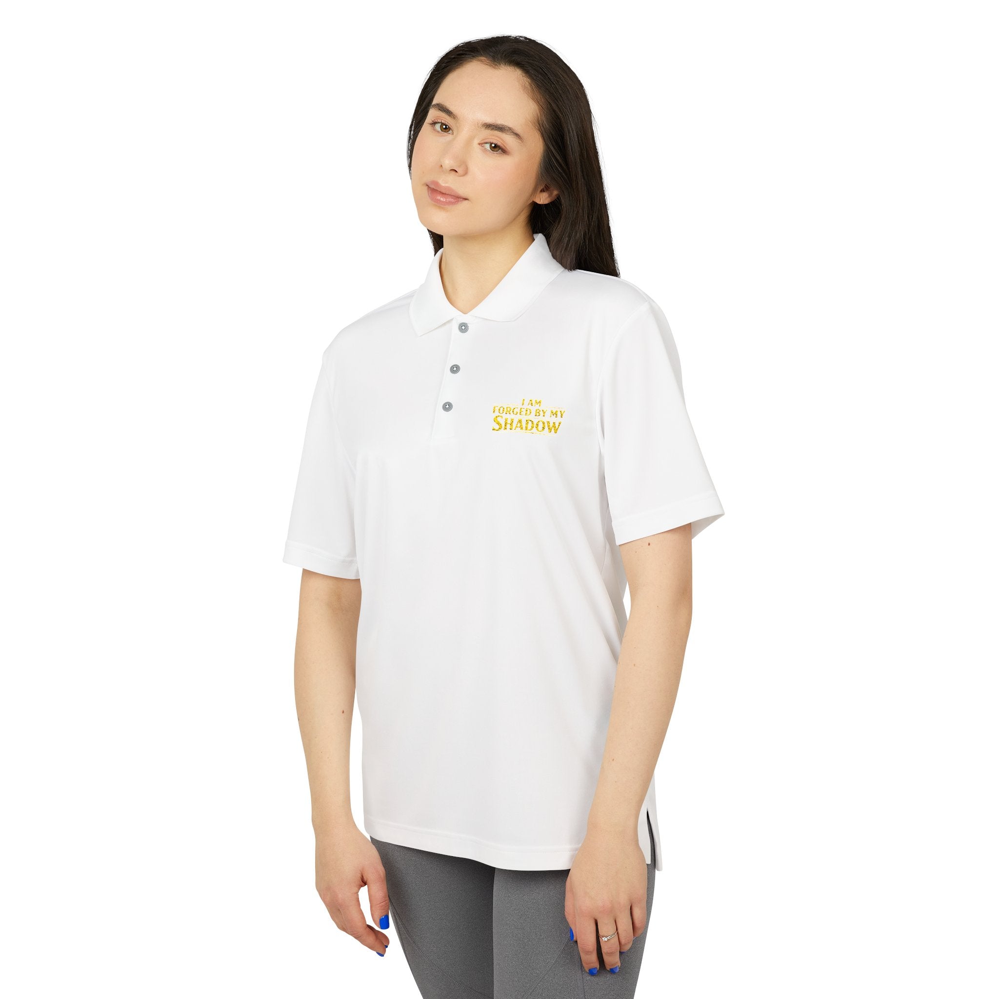 Embrace Your Demons Performance Polo Minimalist Golf Shirt