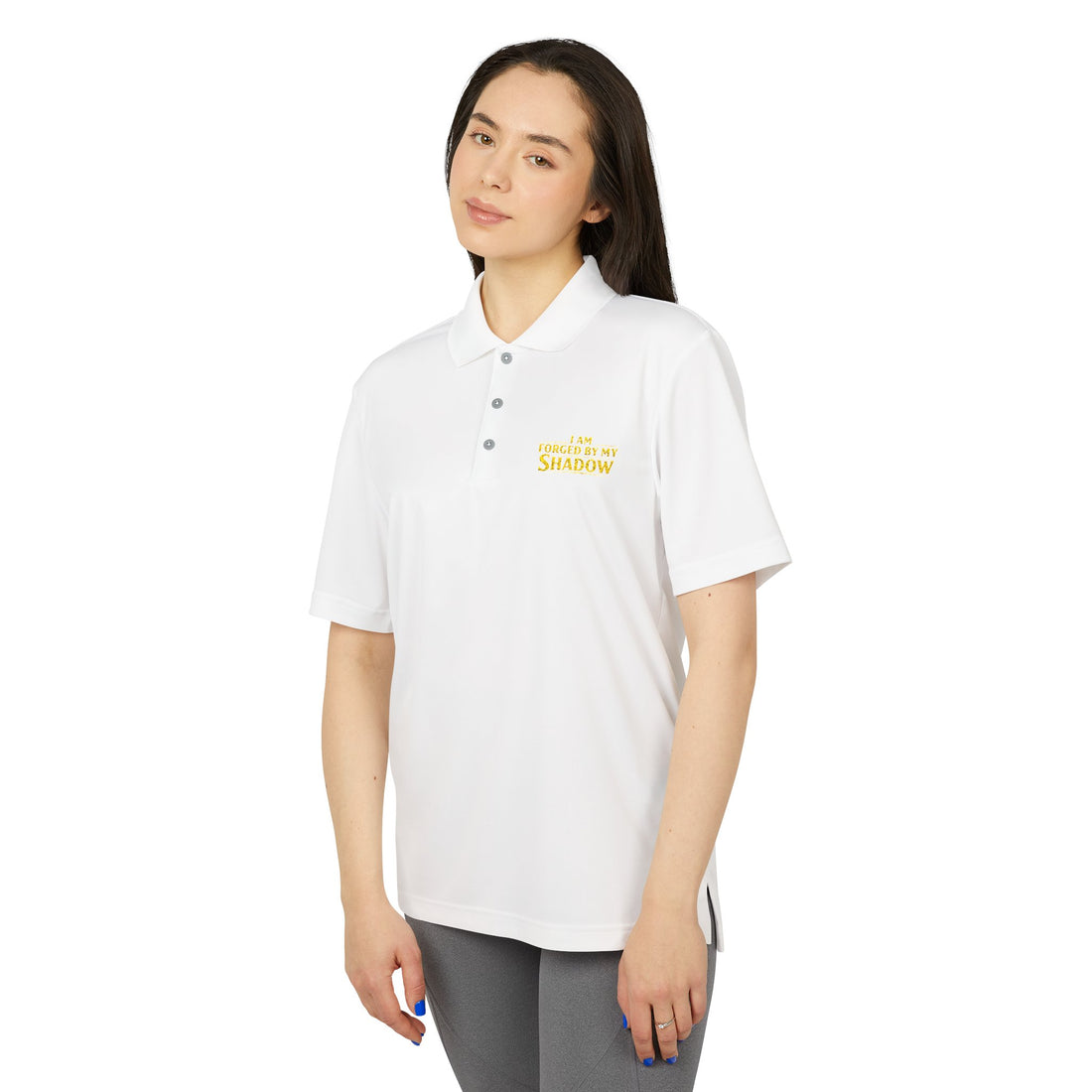 Embrace Your Demons Performance Polo Minimalist Golf Shirt