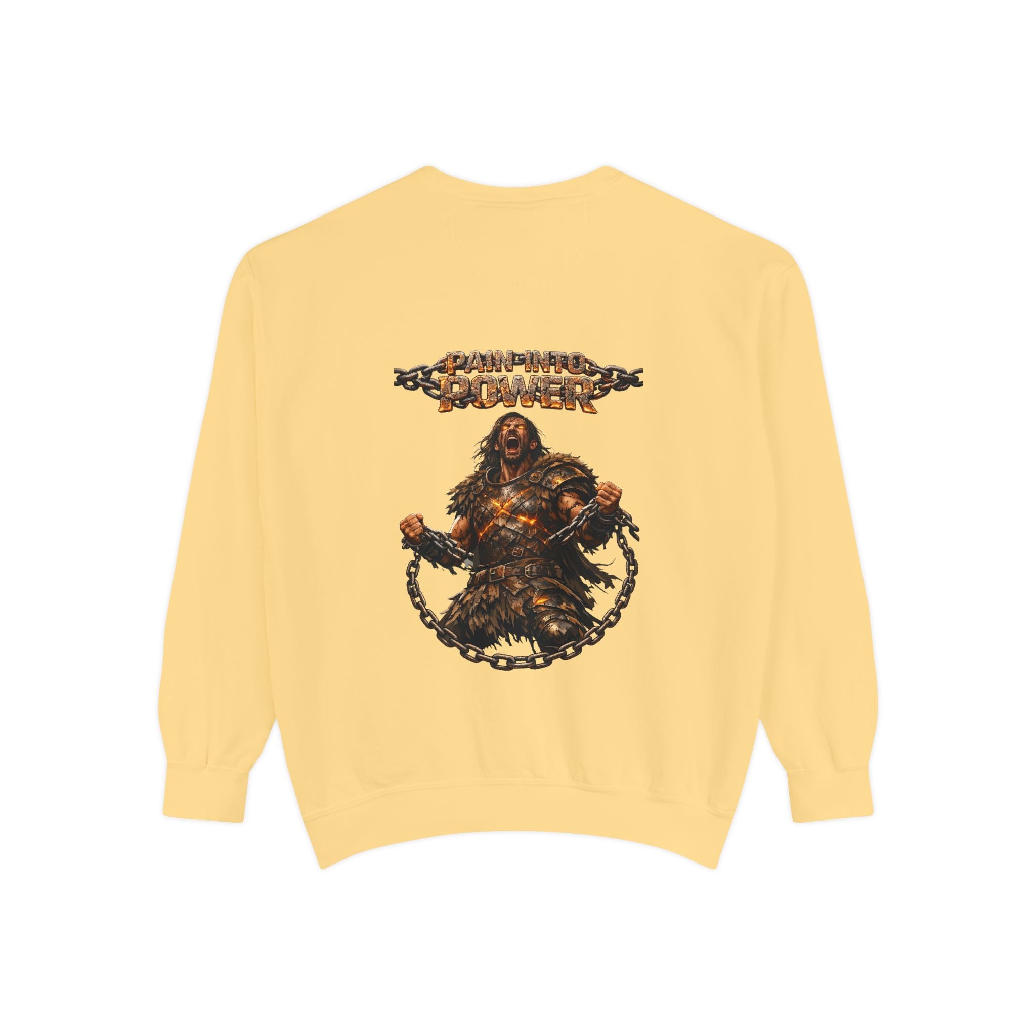 Embrace Your Demons Sweatshirt — Viking Warrior Graphic Crewneck