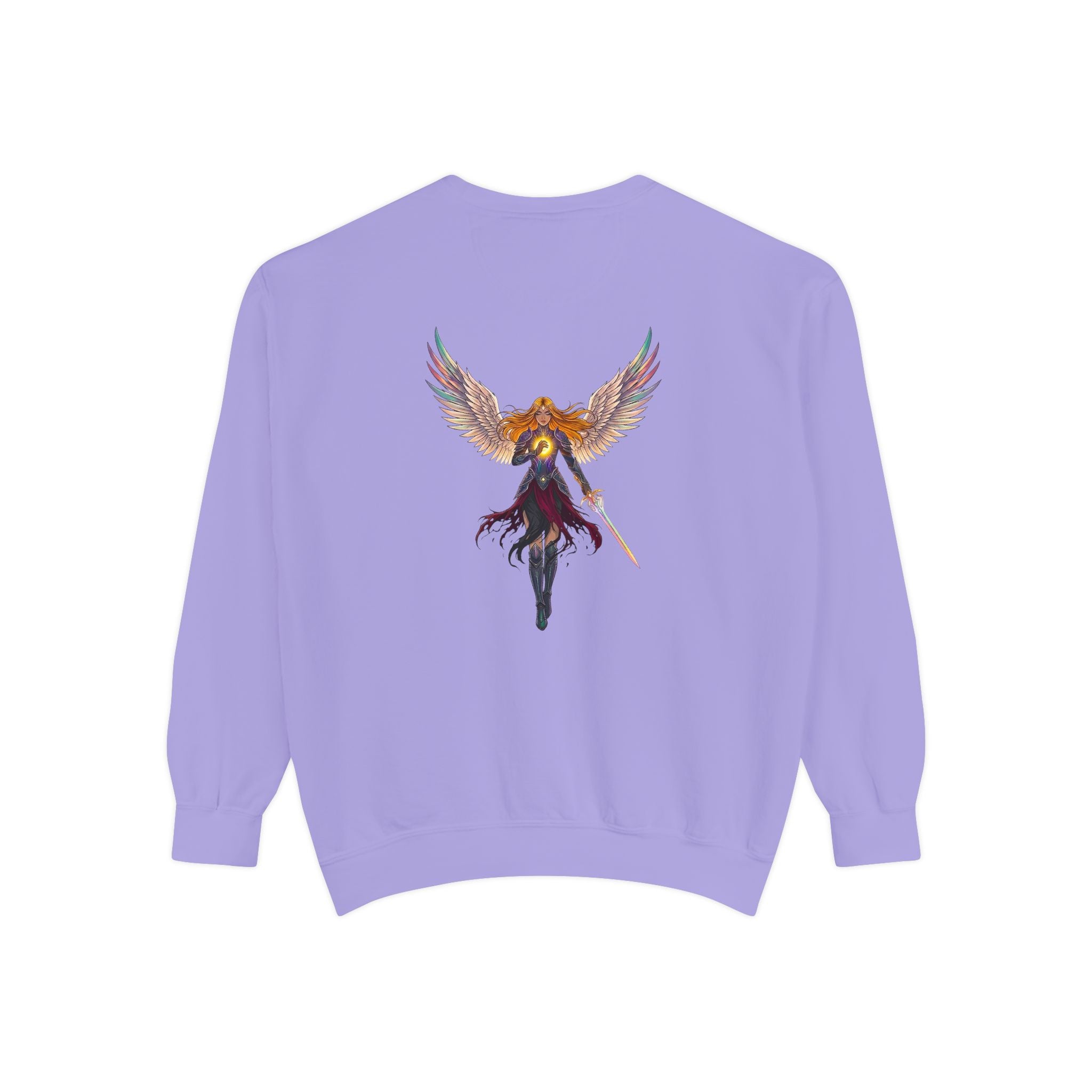 Embrace Your Demons Sweatshirt — Angel Warrior Graphic Crewneck