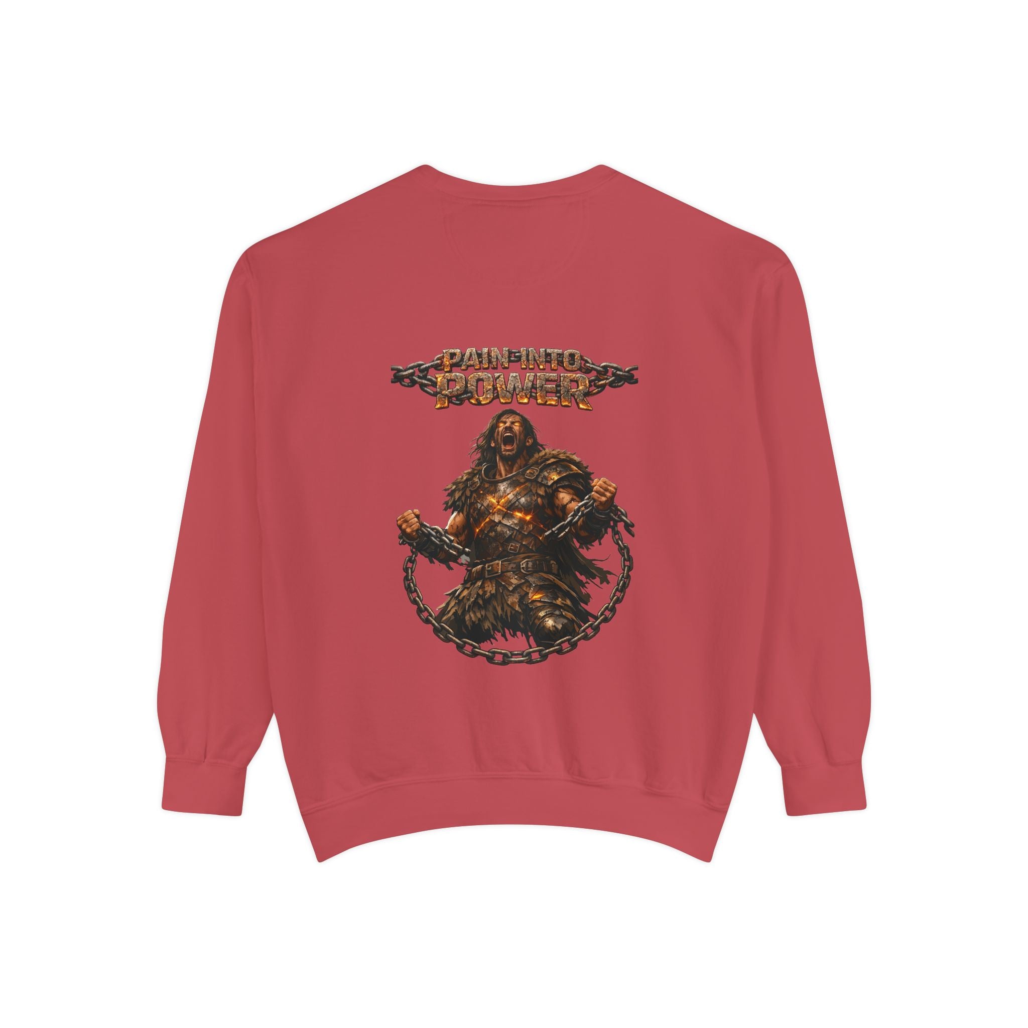 Embrace Your Demons Sweatshirt — Viking Warrior Graphic Crewneck