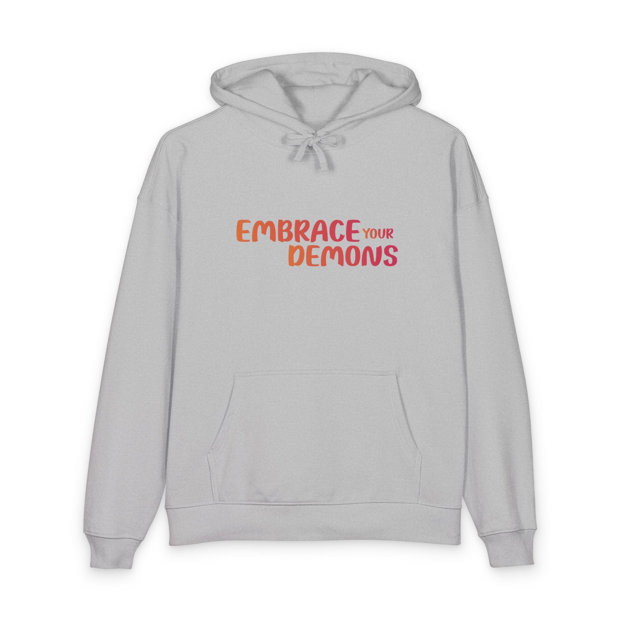 Embrace Your Demons Hoodie — Graphic Spirituality Pullover
