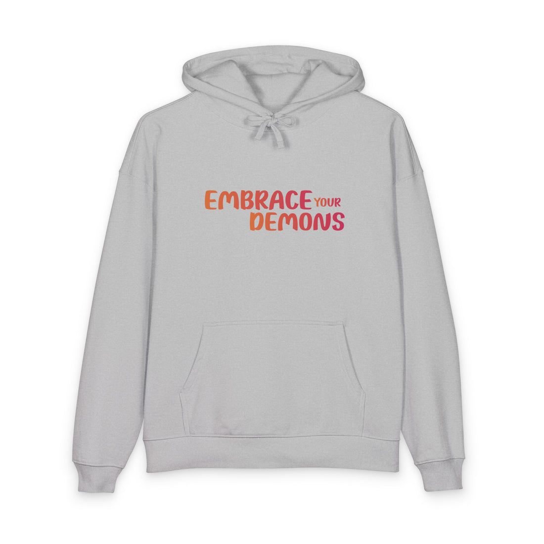 Embrace Your Demons Hoodie — Graphic Spirituality Pullover
