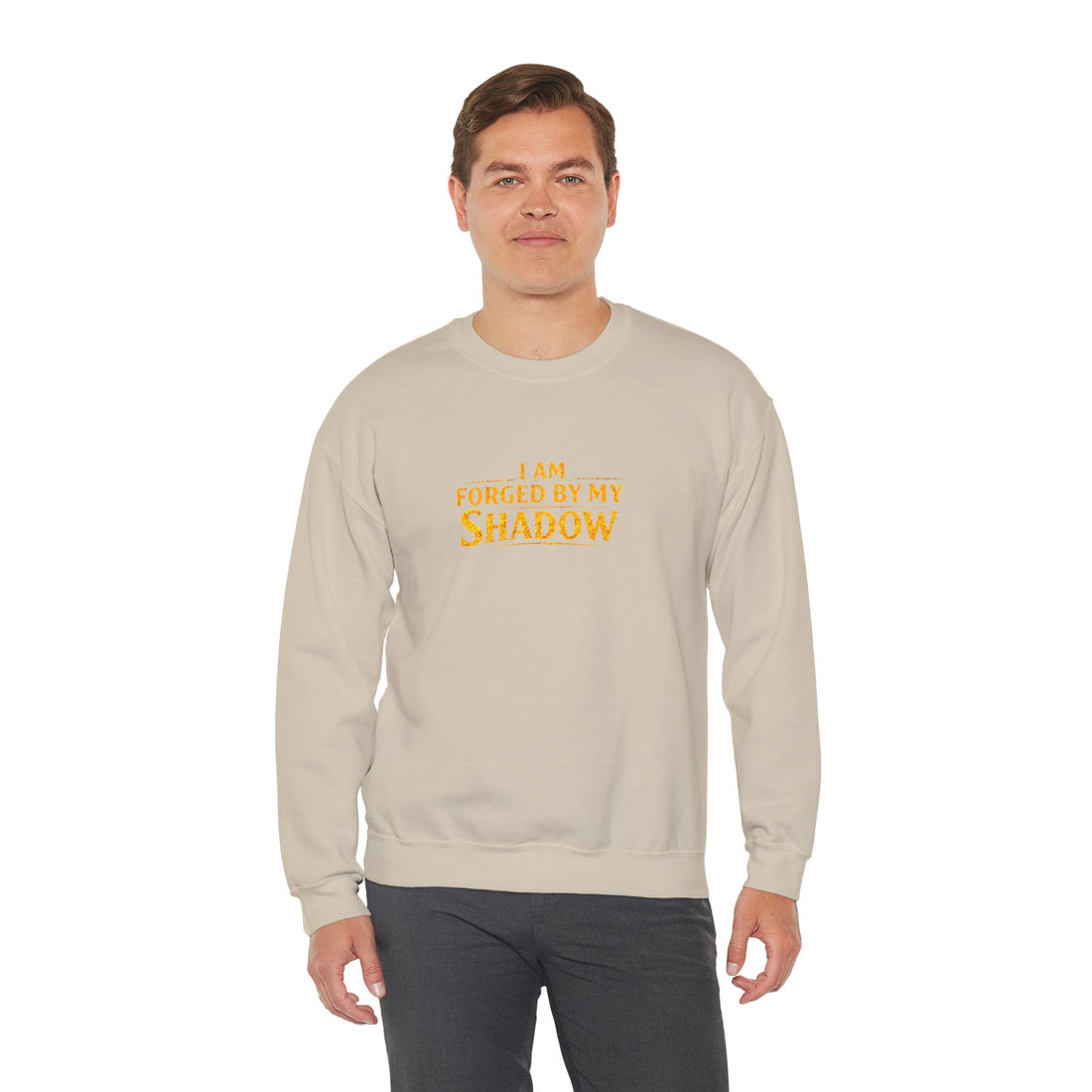 Embrace Your Demons Crewneck Sweatshirt Fantasy Warrior Graphic