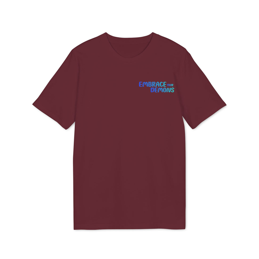 Samurai Shadow Tee — "Embrace the Demons" Graphic T-Shirt