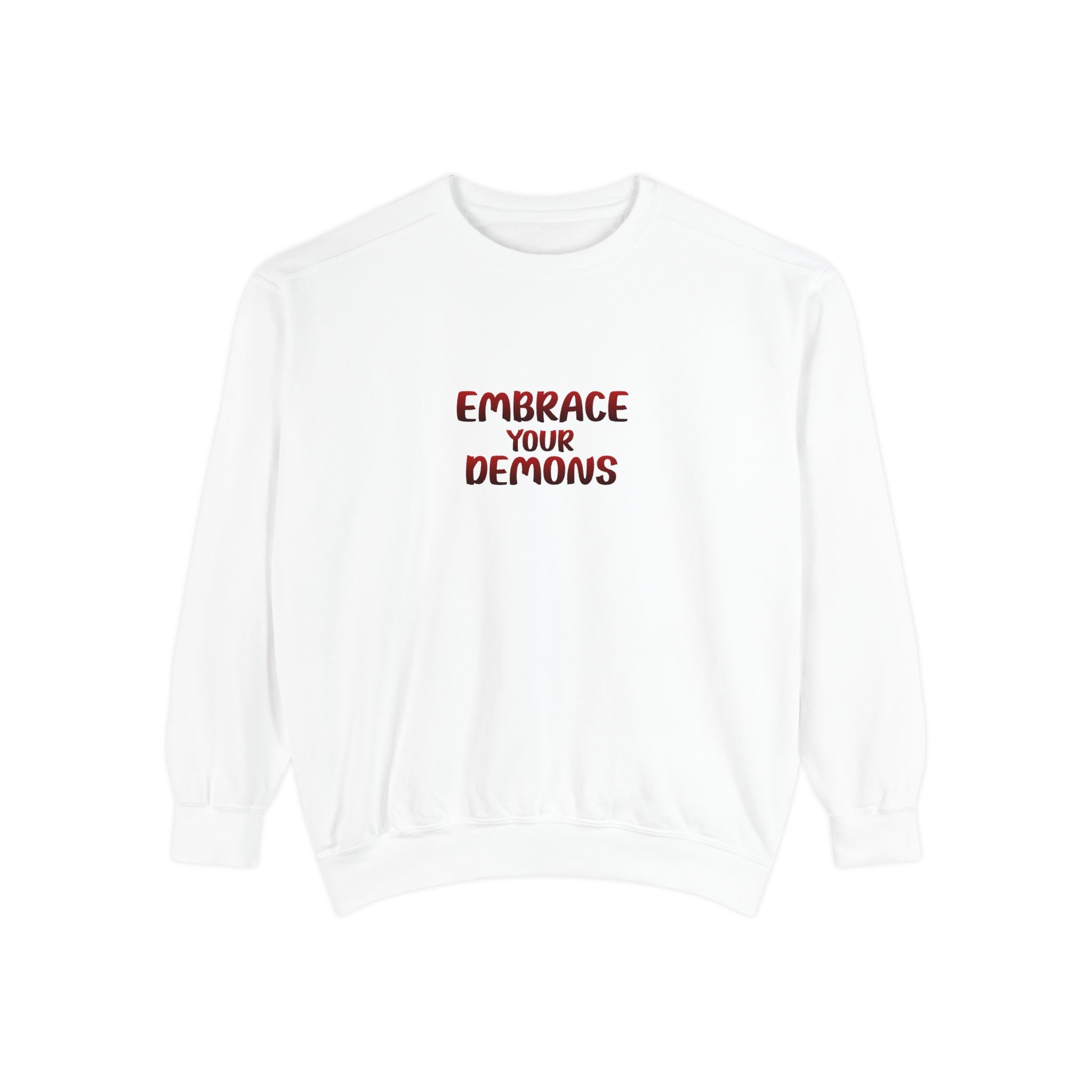 Beautifully Dengerous Unisex Garment-Dyed Sweatshirt