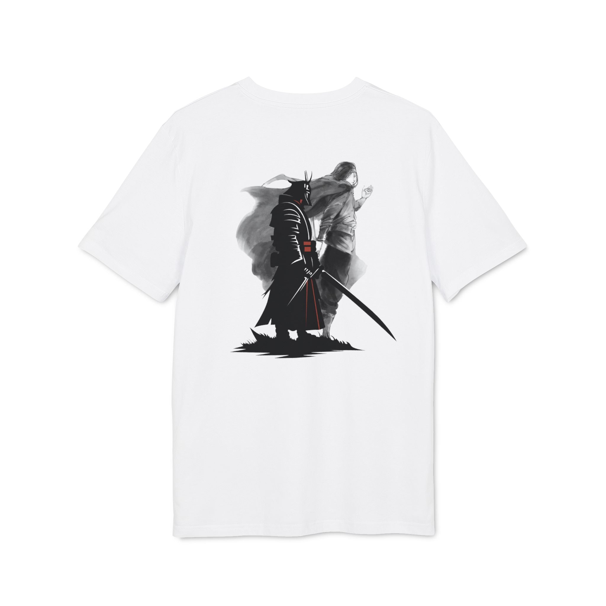 Samurai Shadow Tee — "Embrace the Demons" Graphic T-Shirt