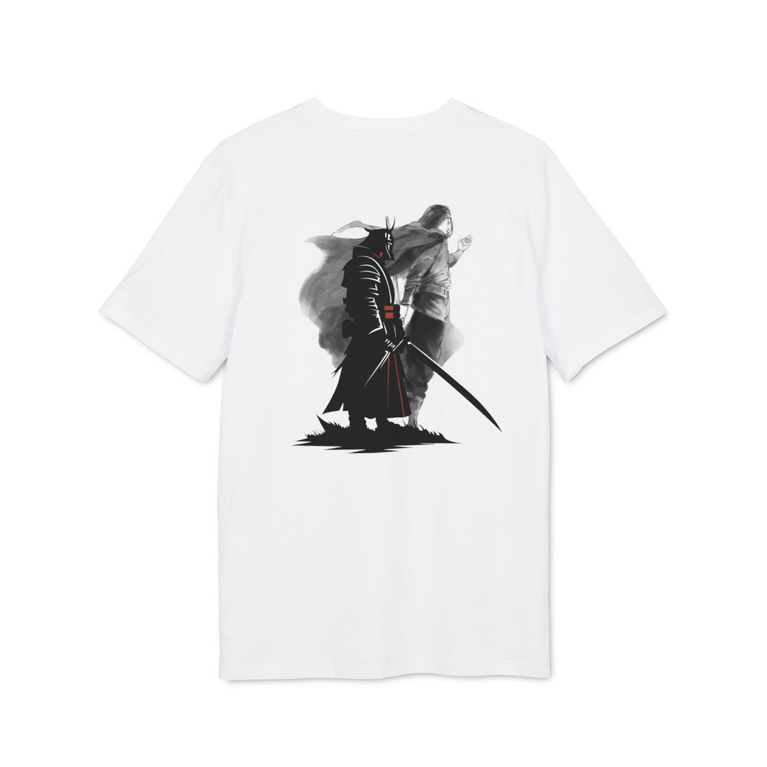 Samurai Shadow Tee — "Embrace the Demons" Graphic T-Shirt