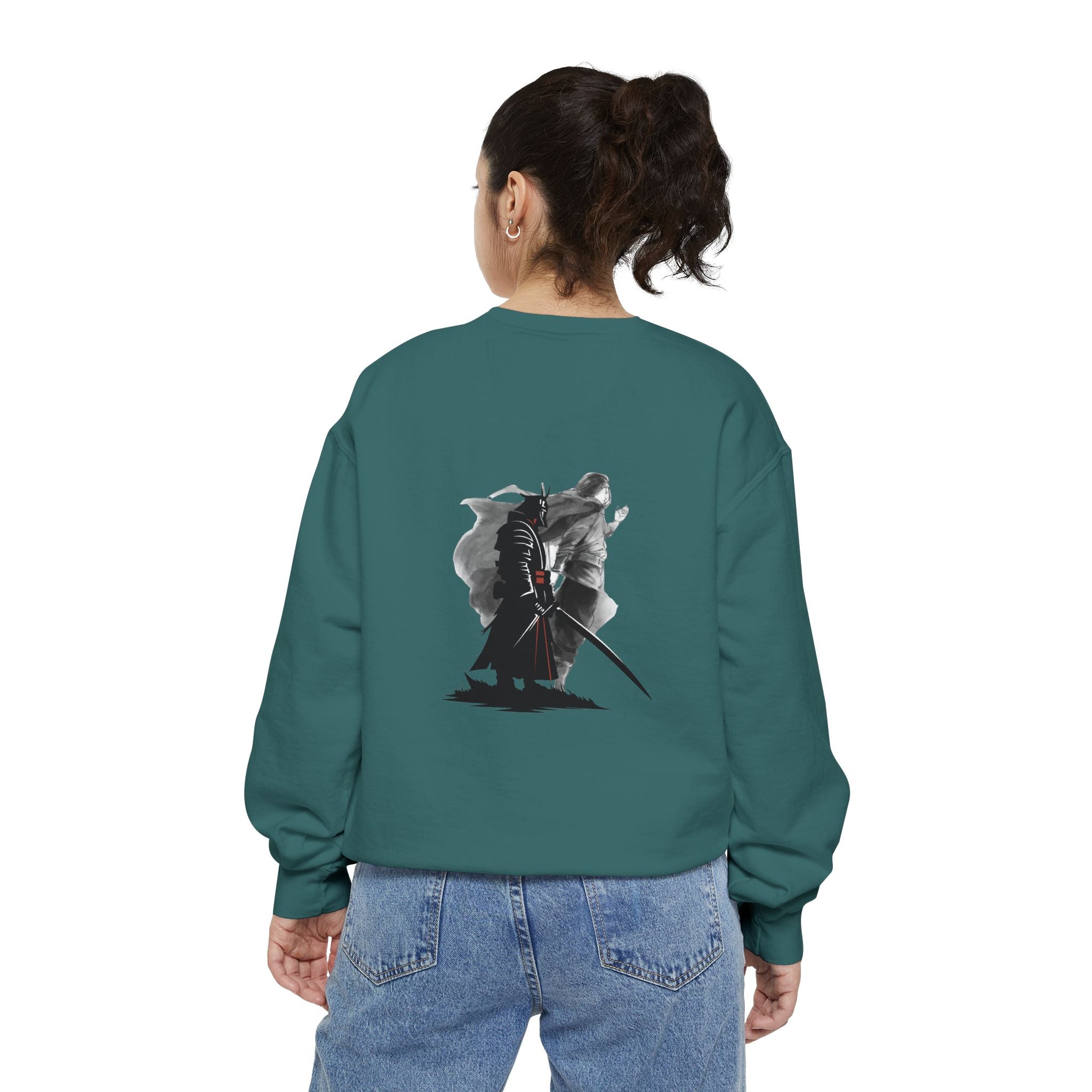 Embrace Your Demons Sweatshirt — Samurai Warrior Graphic Crewneck