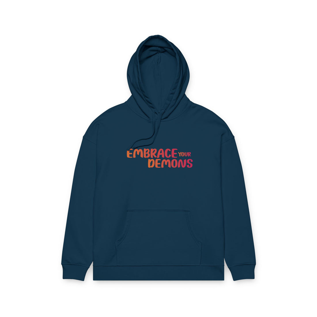 Embrace Your Demons Hoodie — Graphic Spirituality Pullover