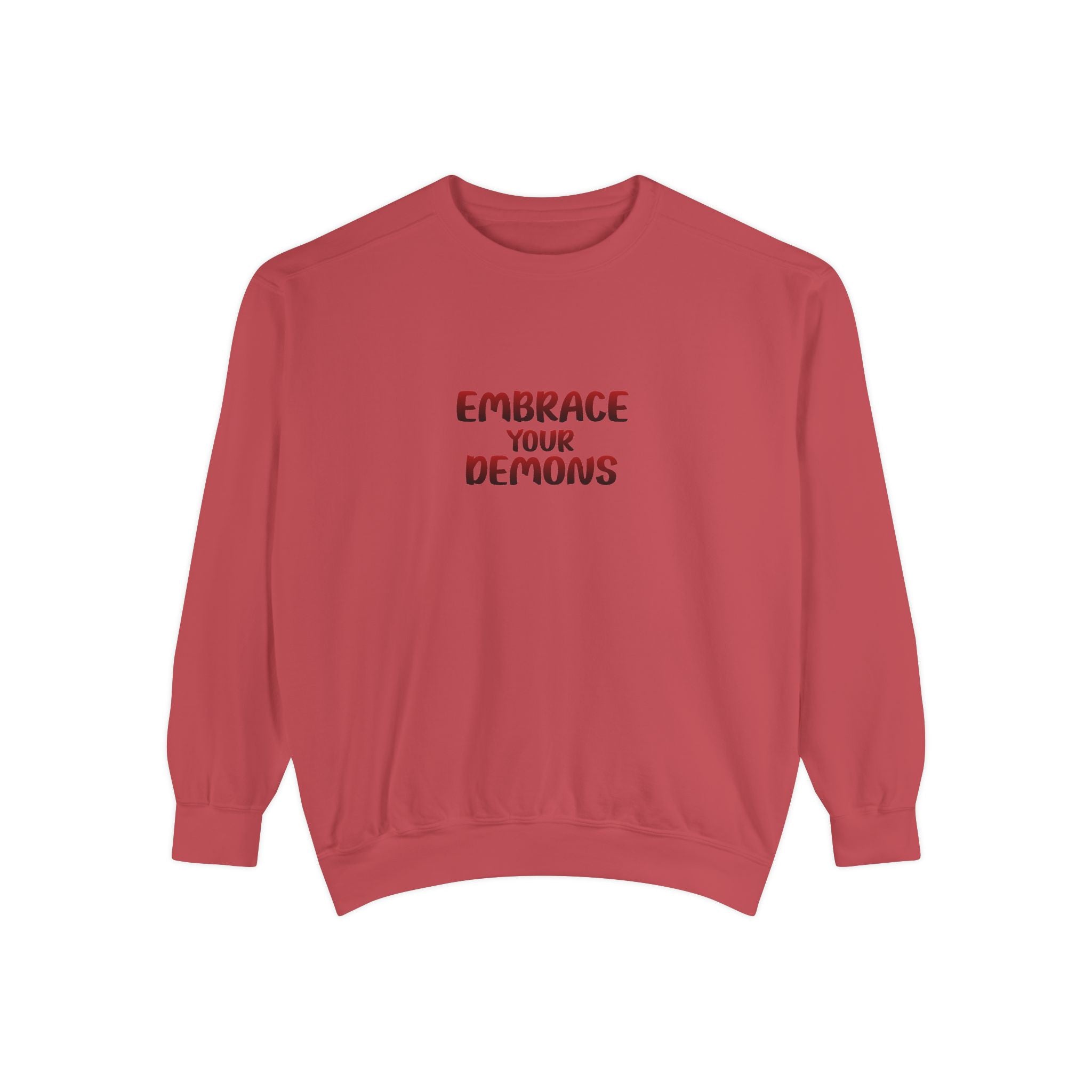 Beautifully Dengerous Unisex Garment-Dyed Sweatshirt