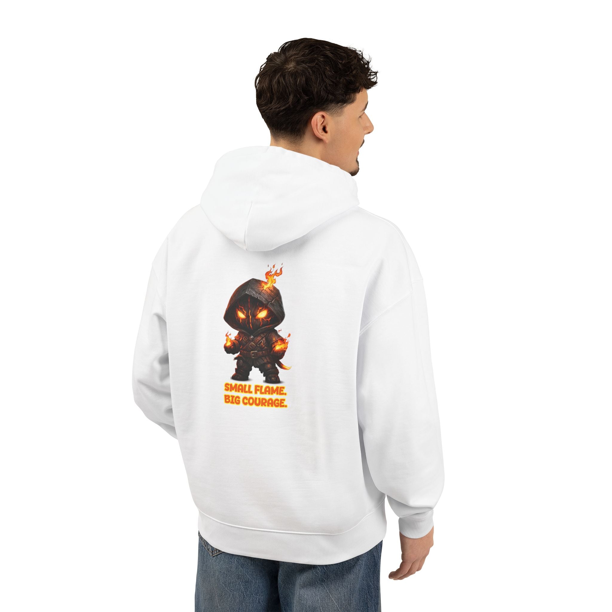 Embrace Your Demons Hoodie — Cute Fiery Demon Graphic Sweatshirt